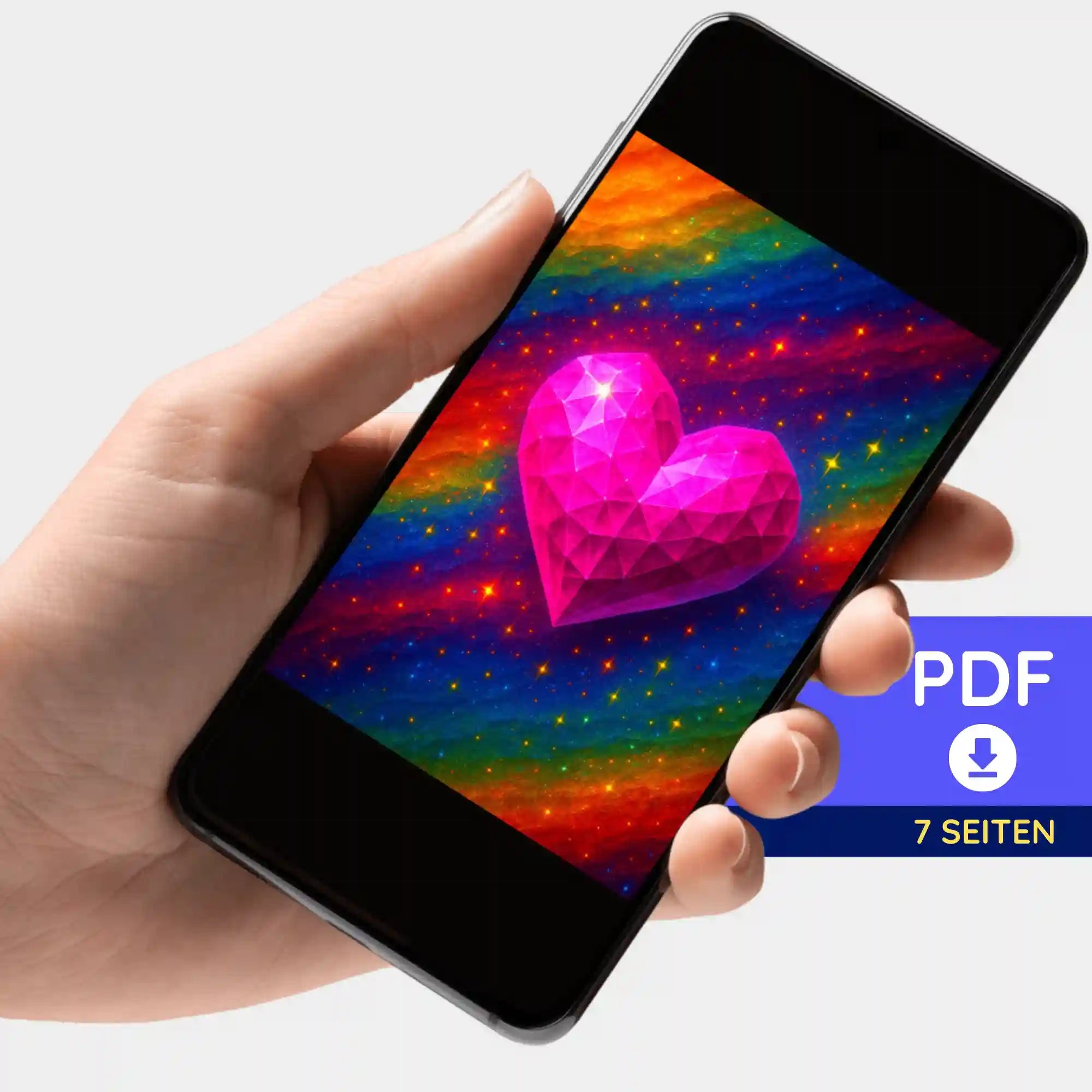 Digitale Bildmappe - Jennifer Special - Herzkristall