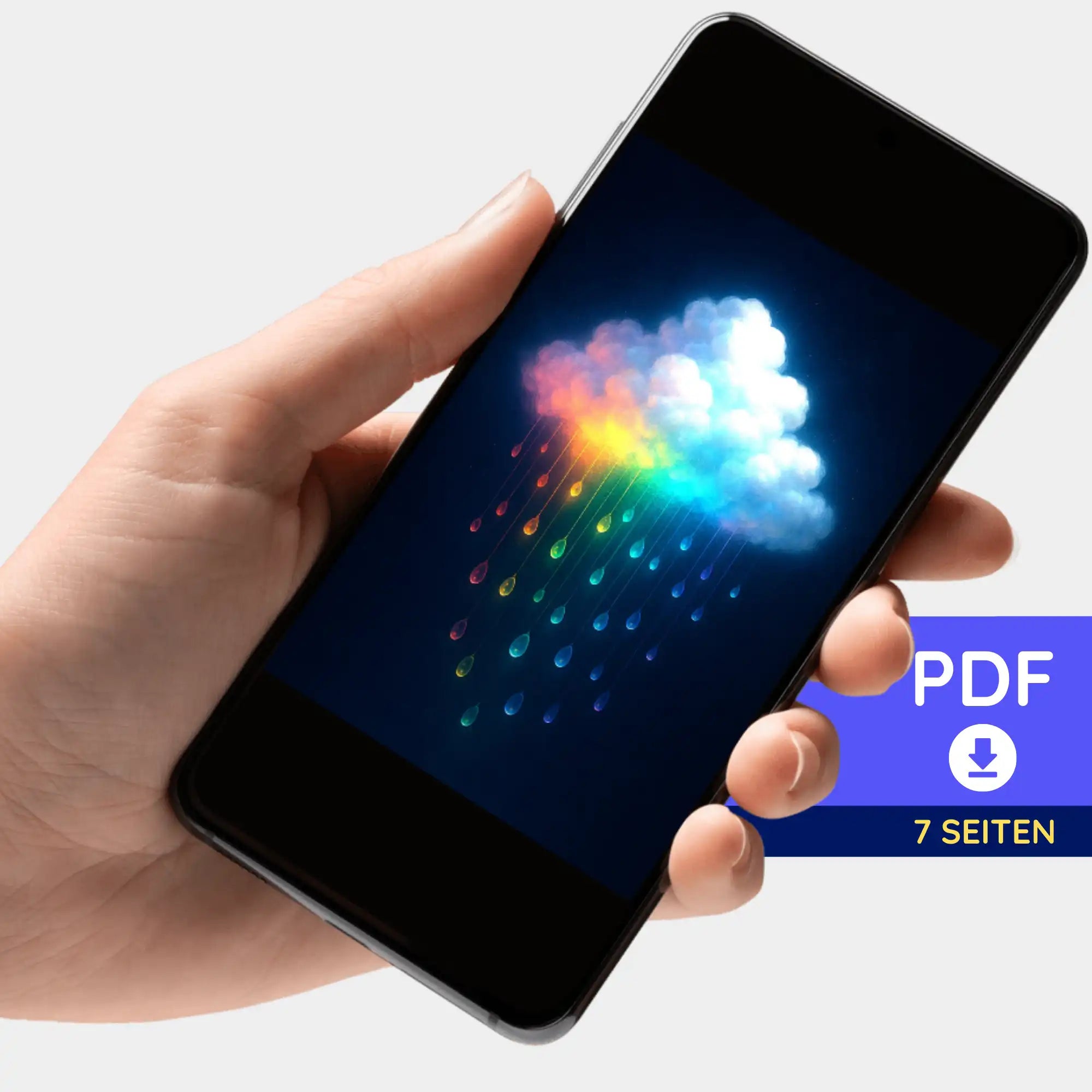 Digitale Bildmappe - Jennifer Special - Regenbogenwolke