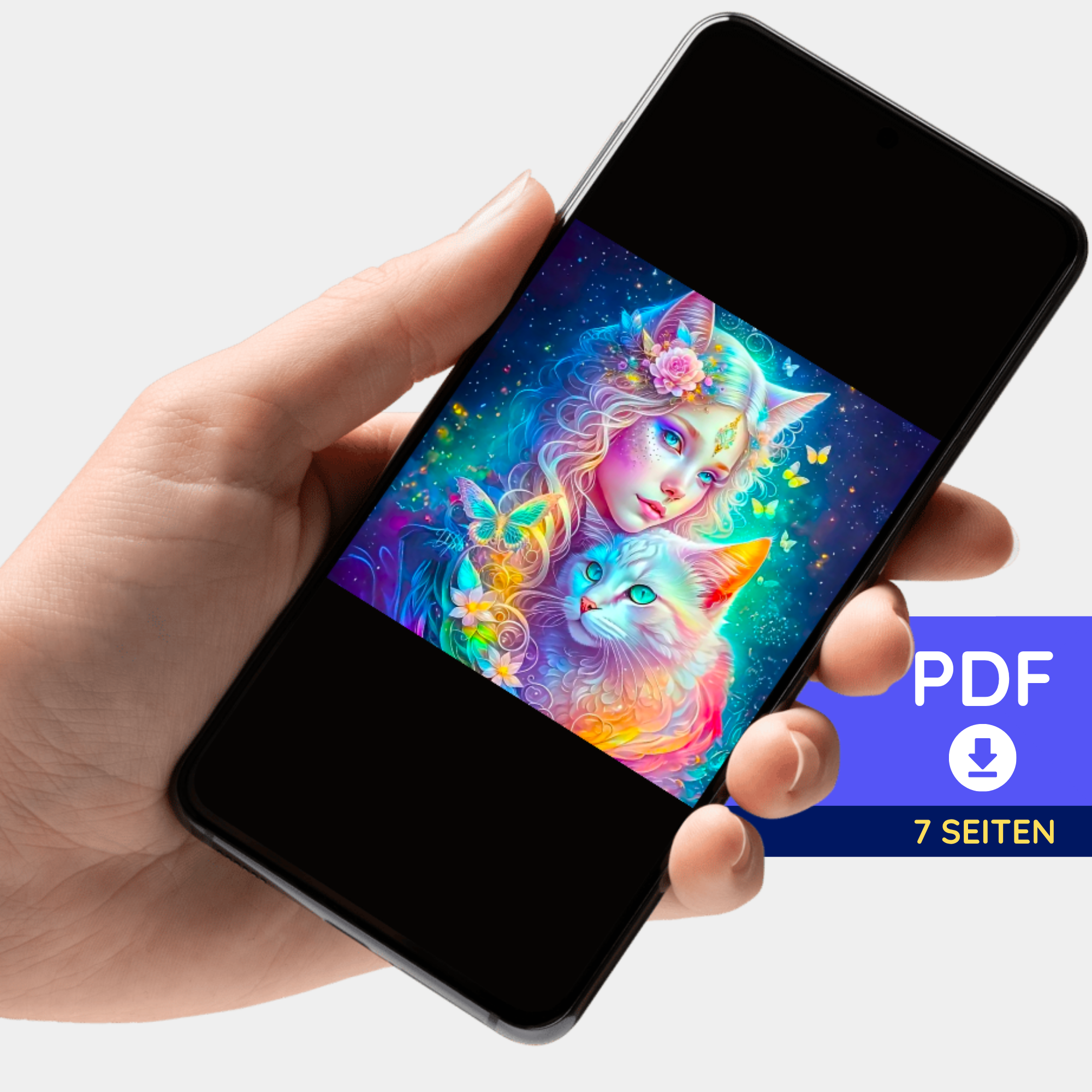 Digitale Bildmappe - Katzenelfe