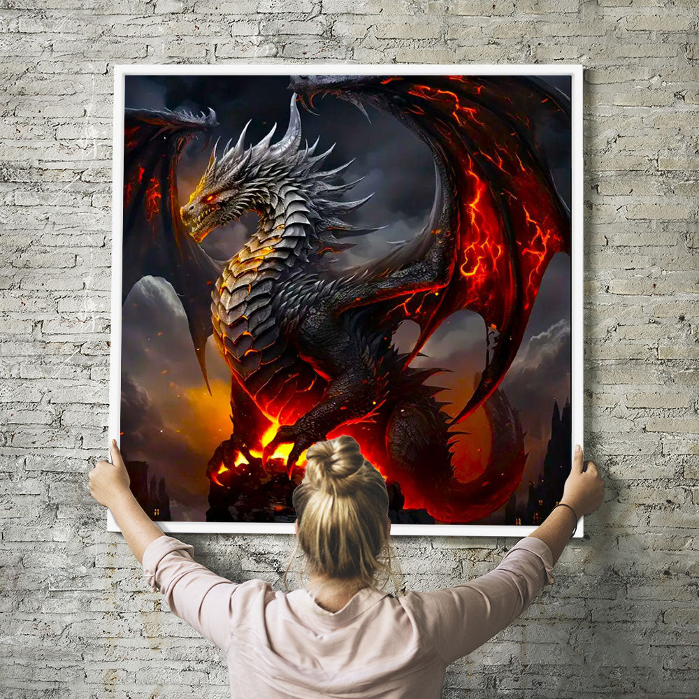 Diamond Painting 7 Tage Special - Königlicher Drache