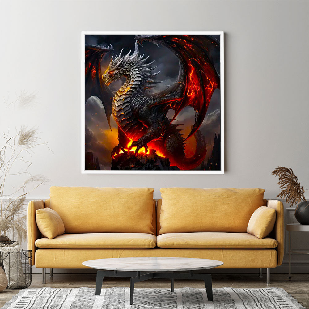 Diamond Painting 7 Tage Special - Königlicher Drache