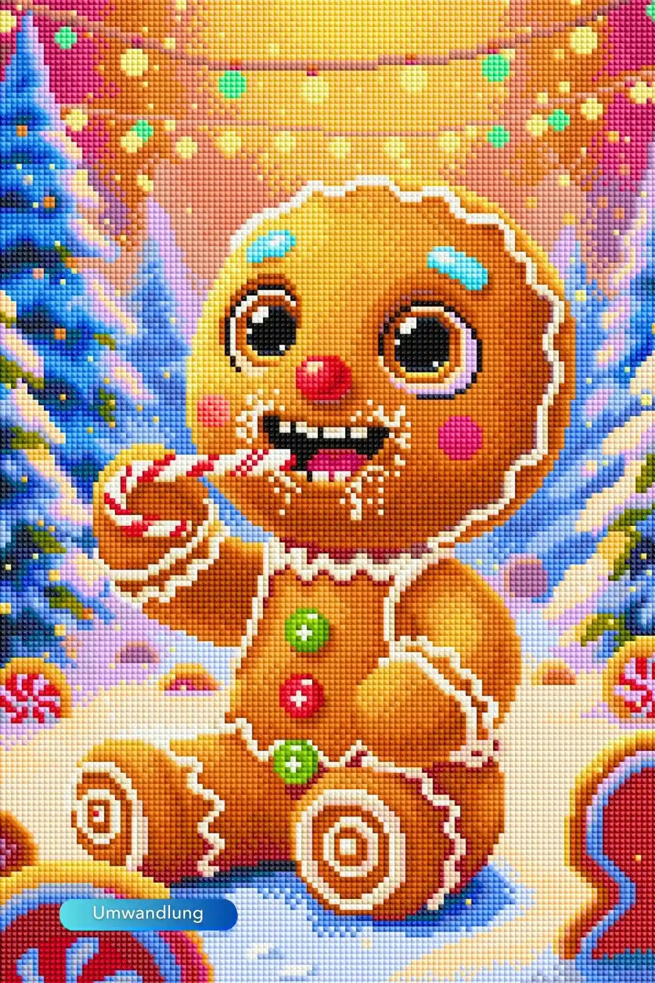 Diamond Painting - Lebkuchenmann "Limited Edition"