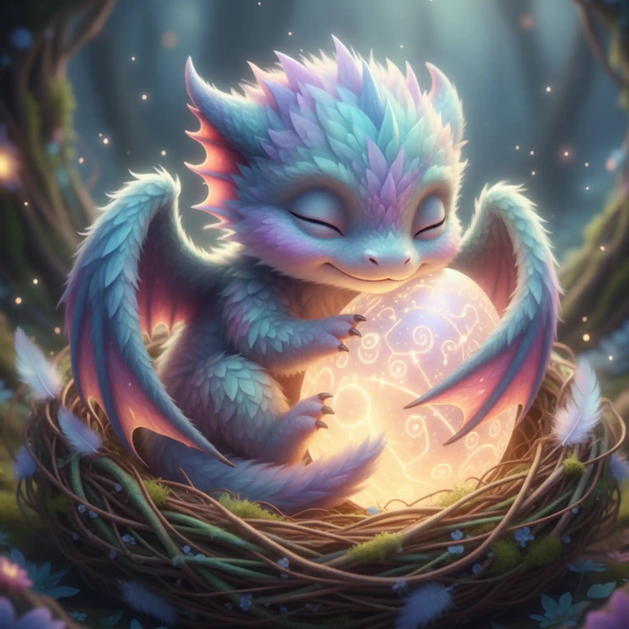 Diamond Painting - Lichtdrache Faye "Limited Edition"