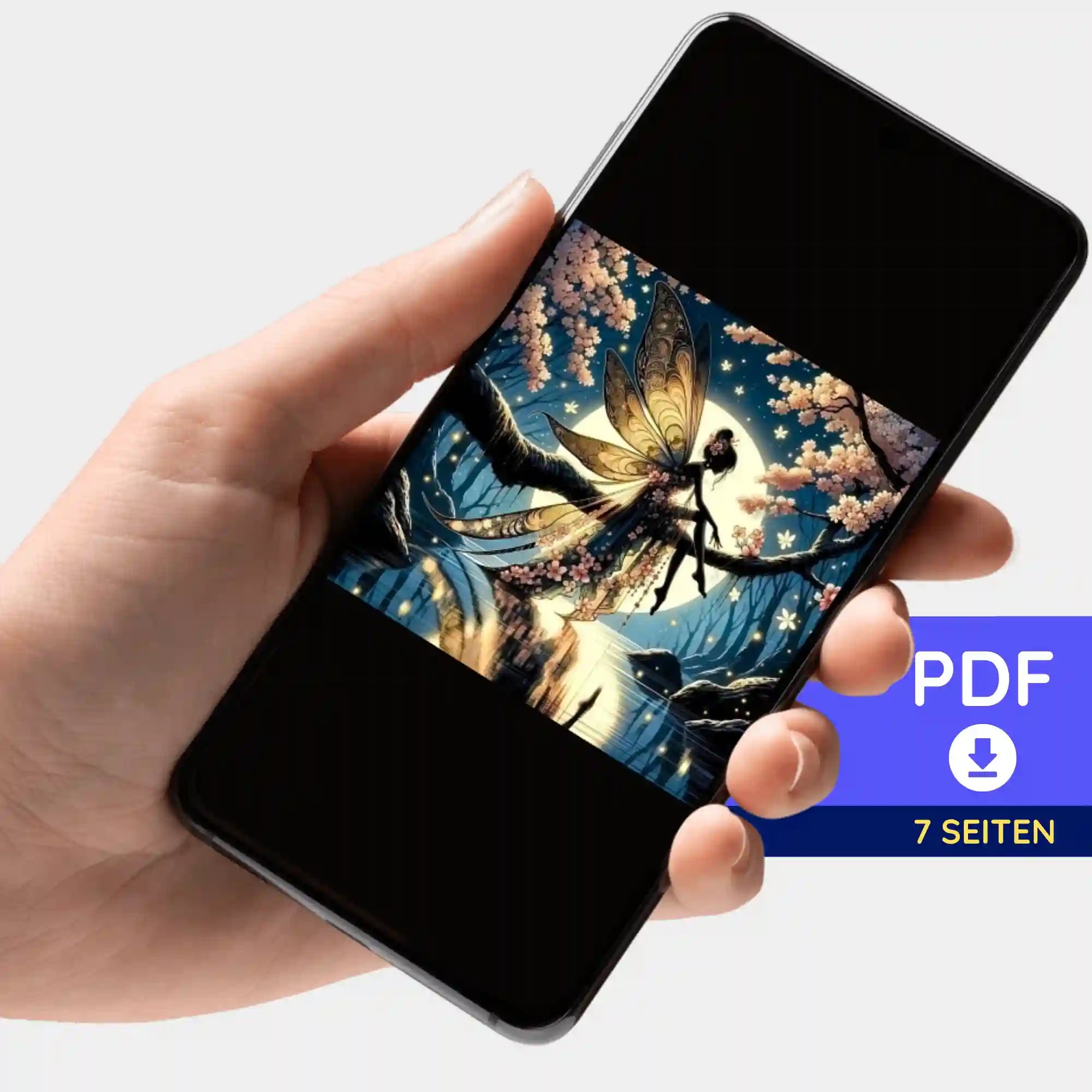 Digitale Bildmappe - Mondscheinfee