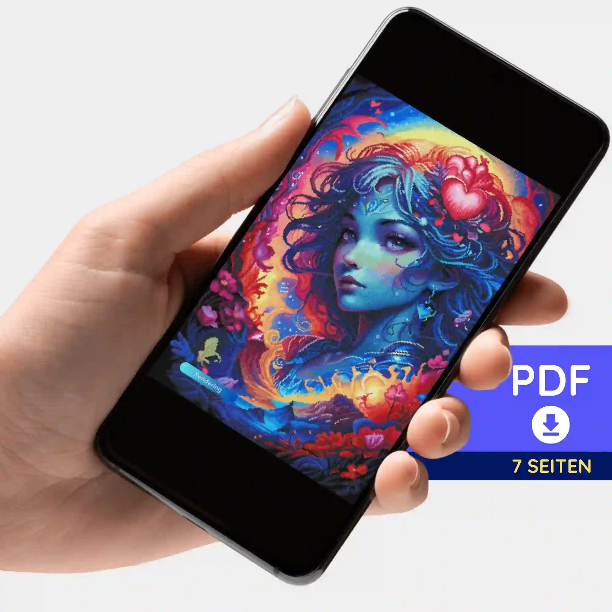 Digitale Bildmappe - Moni´s Special - Mystic Girl