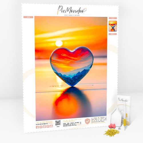 Diamond Painting 7 Tage Special - Mountain Heart