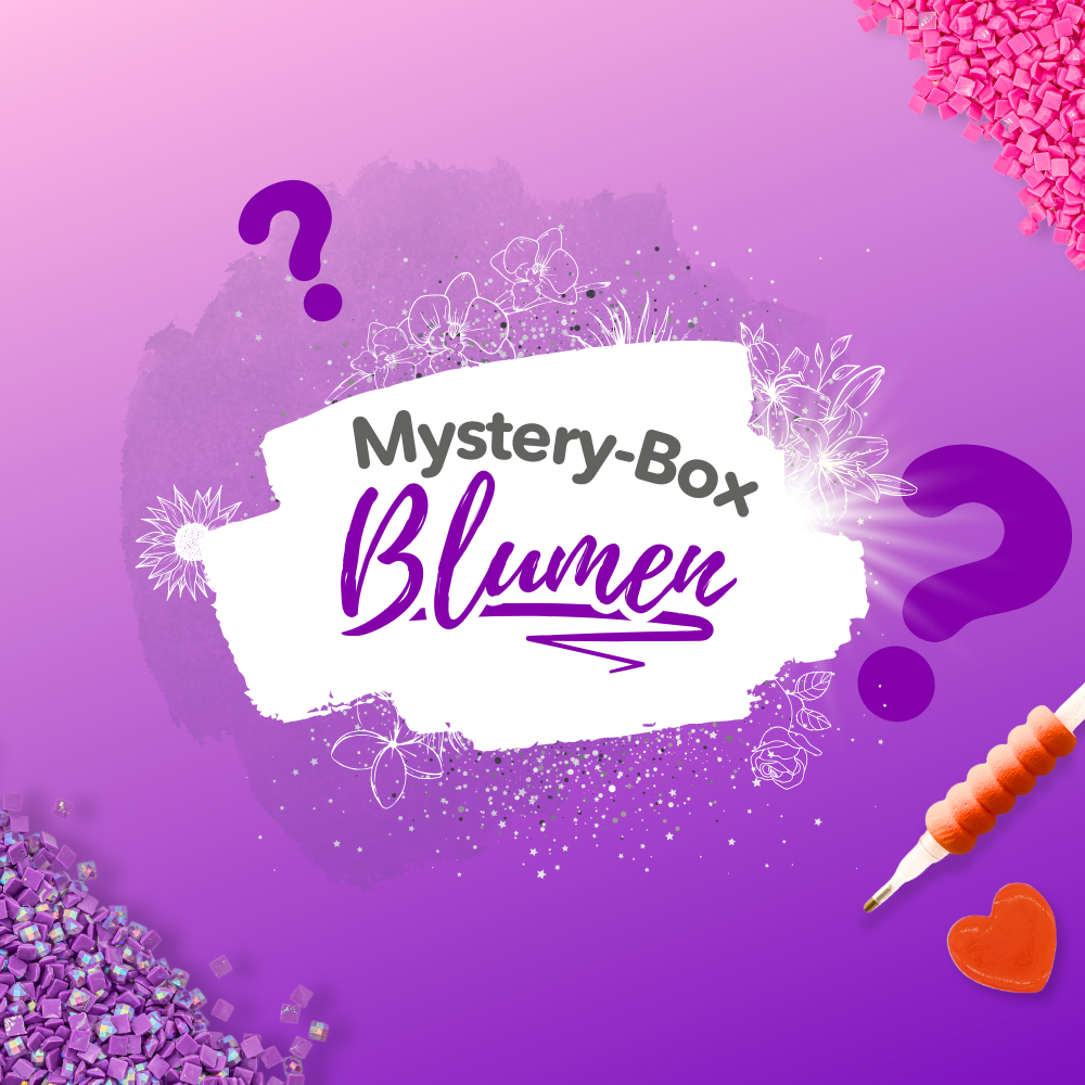 Diamond Painting Mystery-Box "Blumen" (#1)