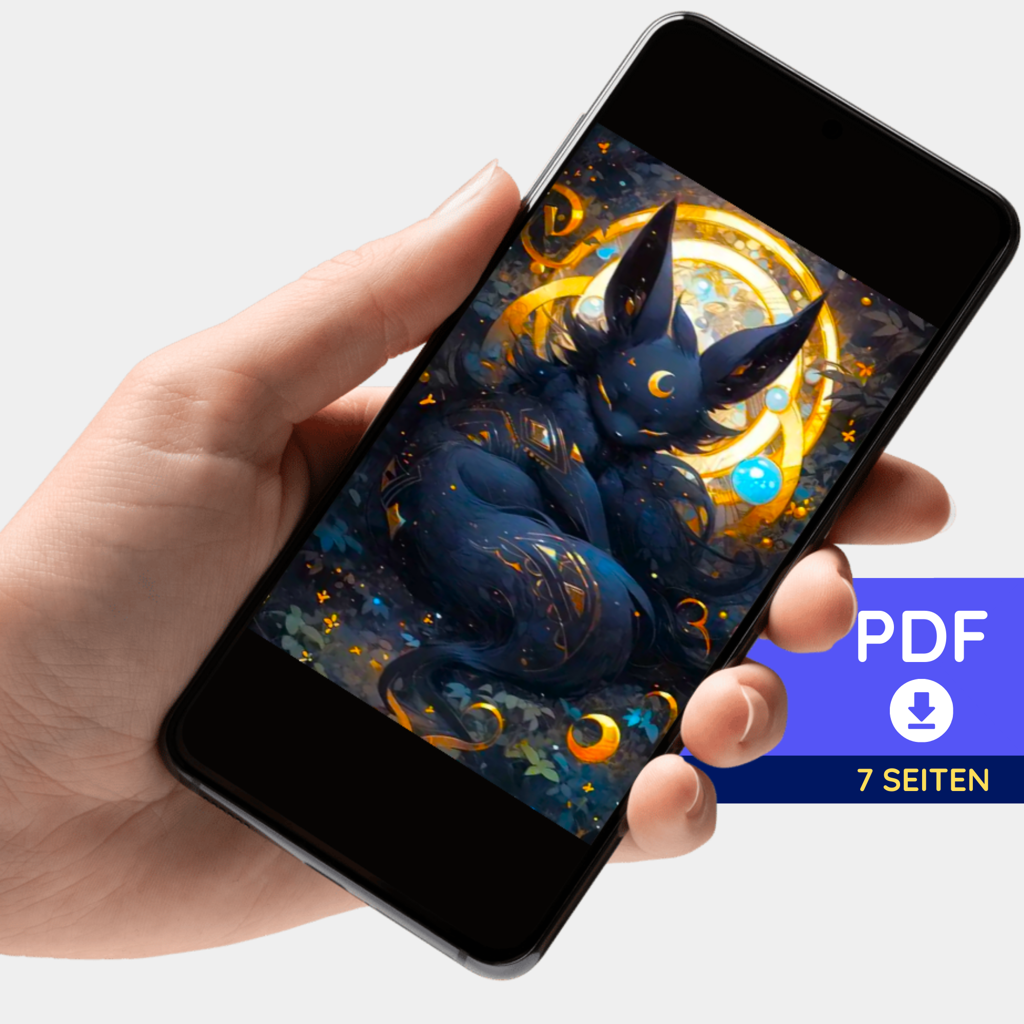 Digitale Bildmappe - Mystisches Nachtwesen