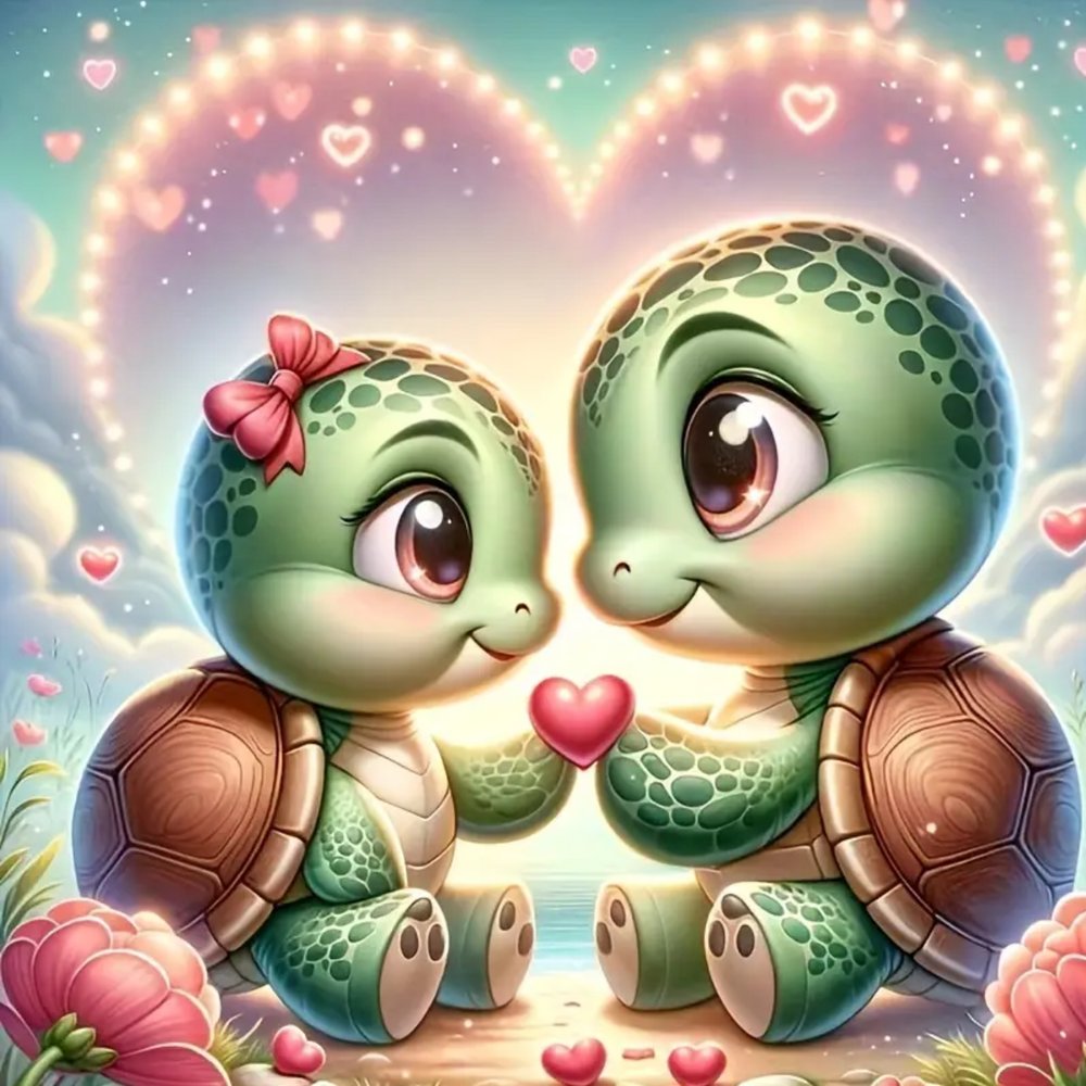 Diamond Painting - Paul und Paulinchen in Love