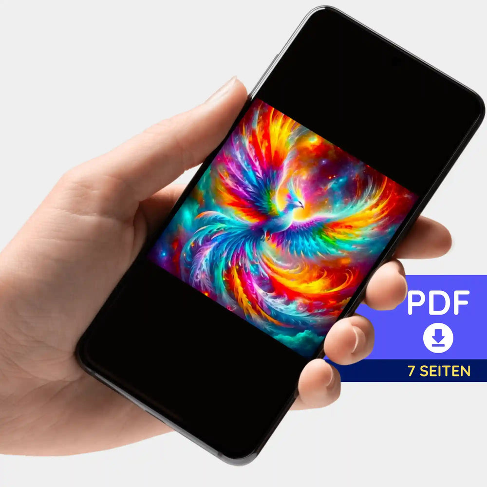 Digitale Bildmappe - Phönix der bunten Farben