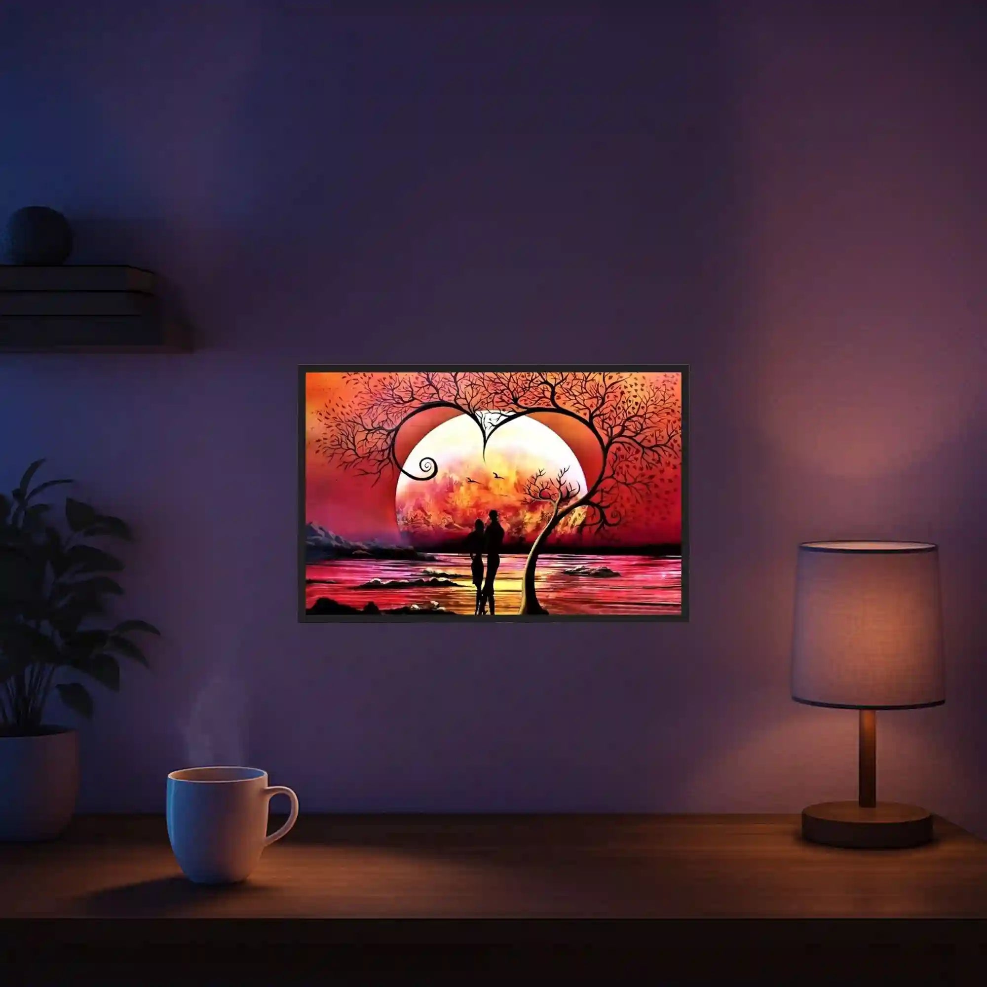 Diamond Painting - Baum der Liebe
