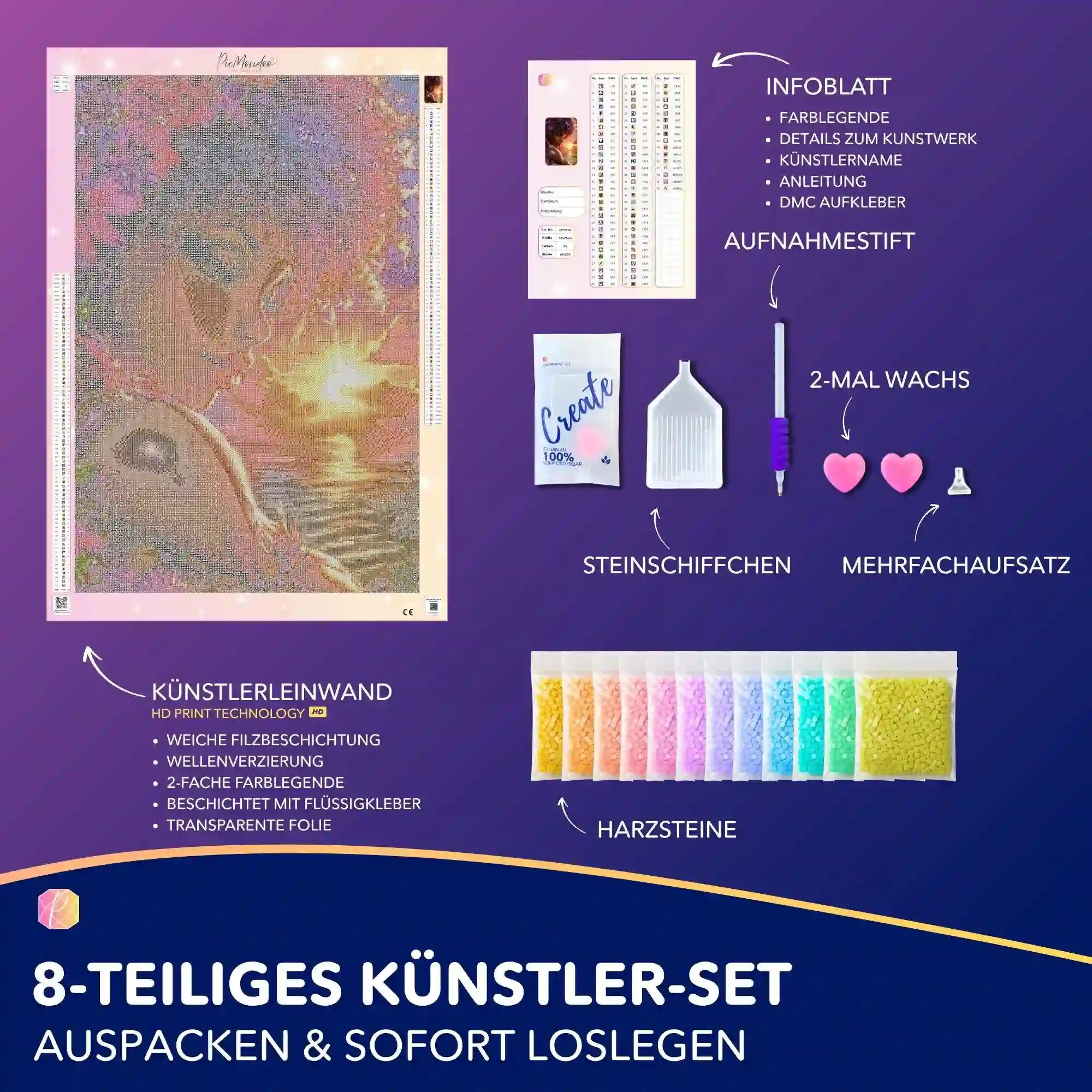 Diamond Painting 7 Tage Special - Kuss der Sonne