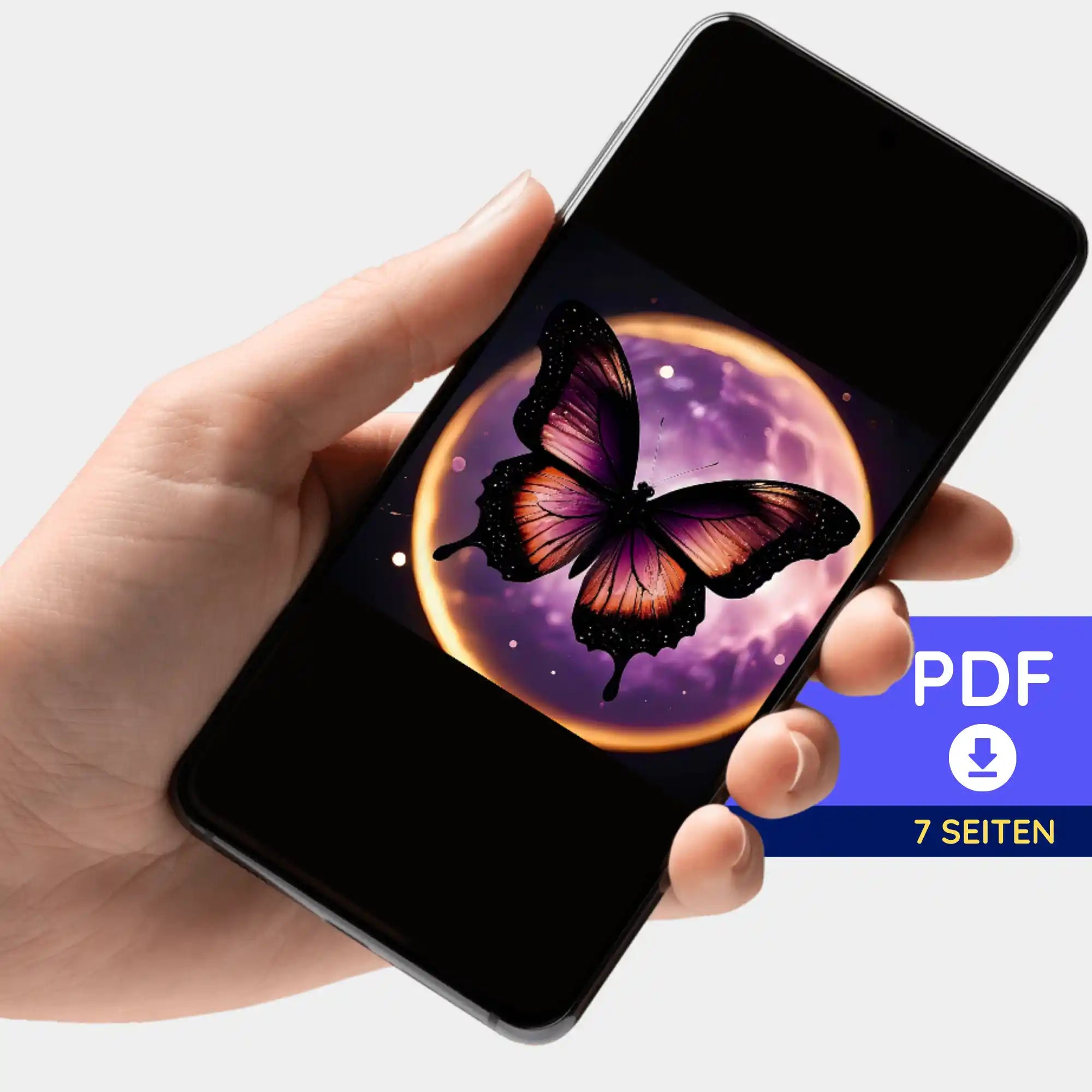 Digitale Bildmappe - Purple Moon