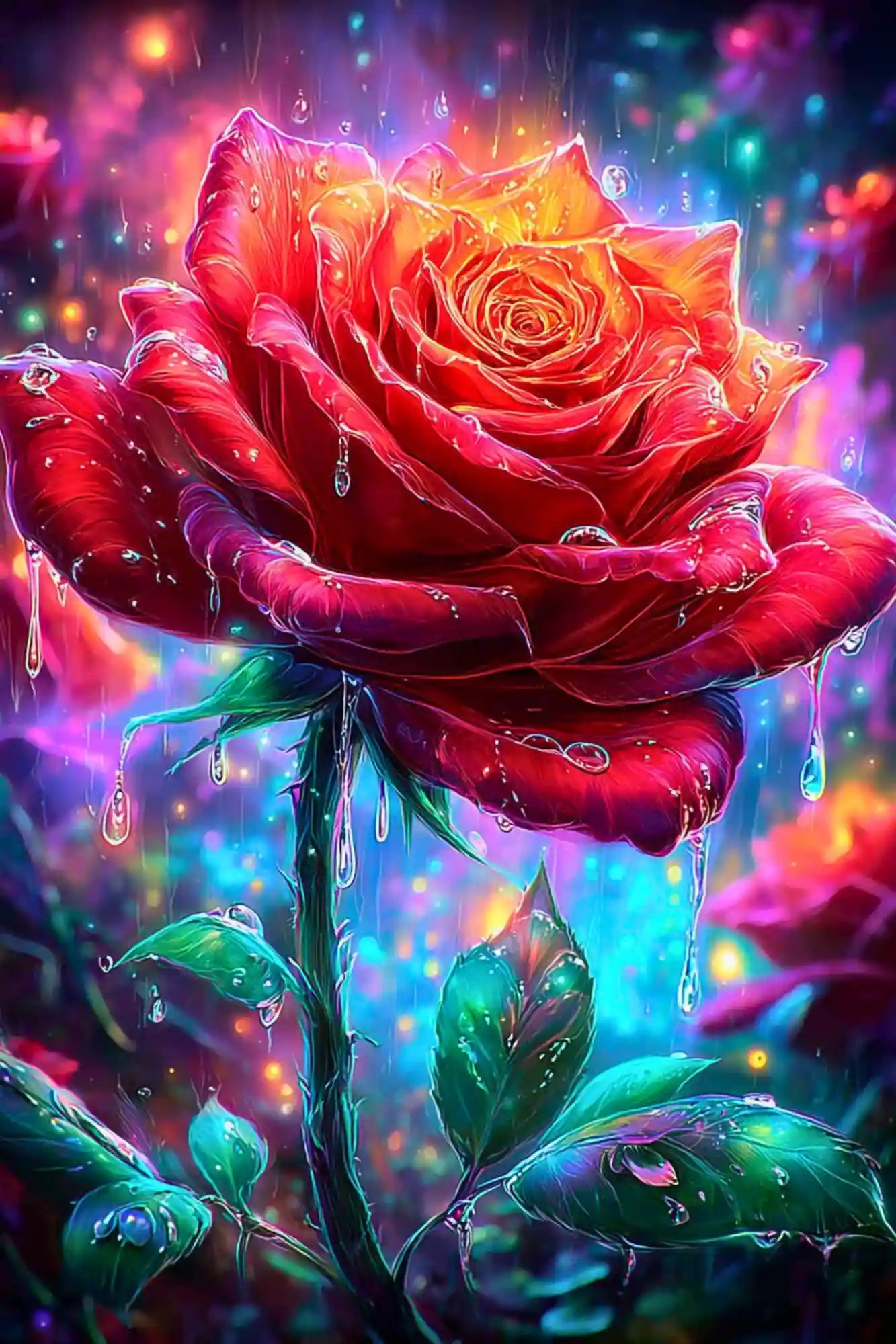 Diamond Painting - Regentanz