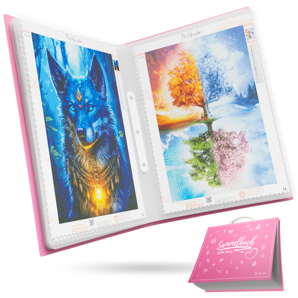 Diamond Painting Sammelbuch für 60 Sets von Picmondoo