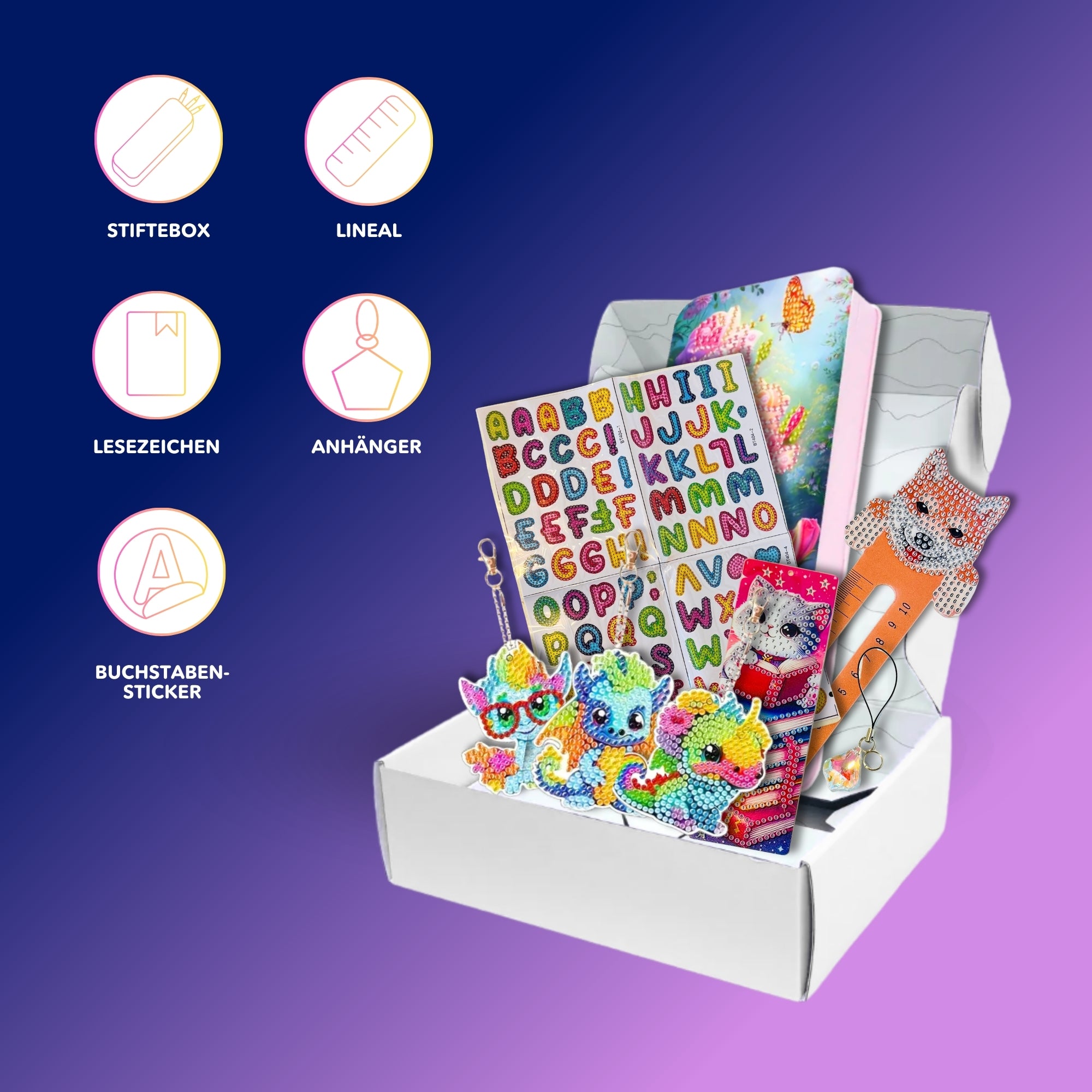 Diamond Painting Schul-Set