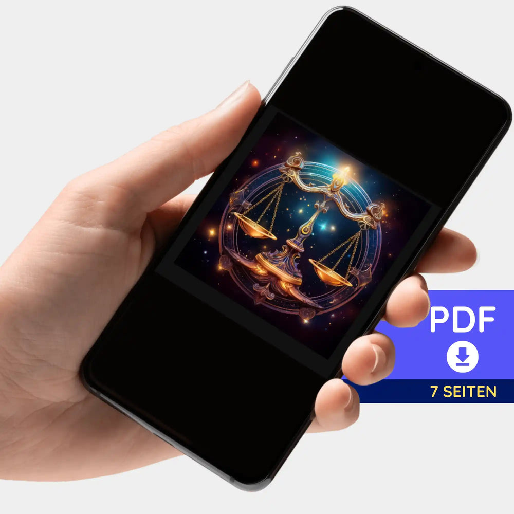 Digitale Bildmappe - Sternzeichen Waage "Limited Edition"