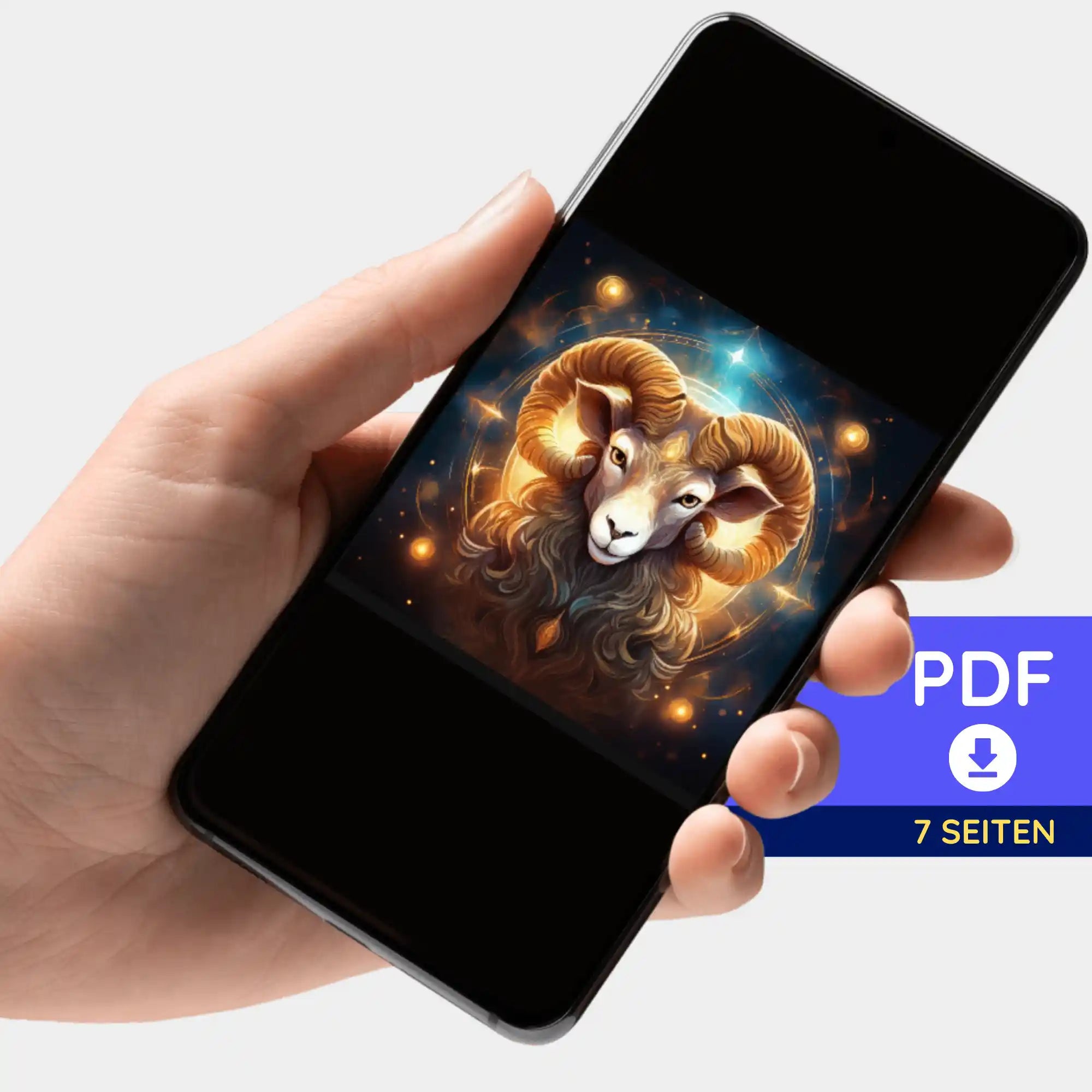 Digitale Bildmappe - Sternzeichen Widder "Limited Edition"