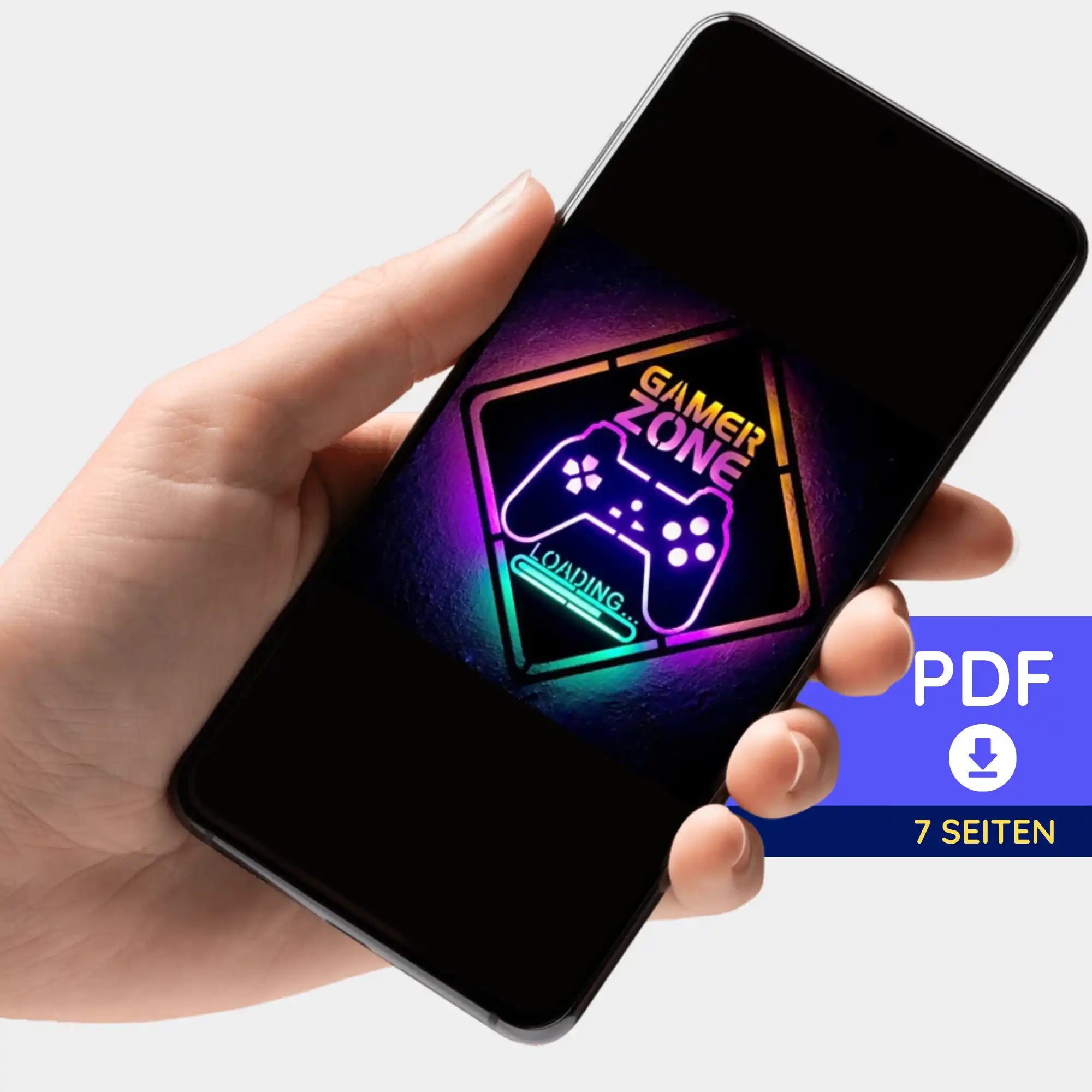 Digitale Bildmappe - Gamer Zone