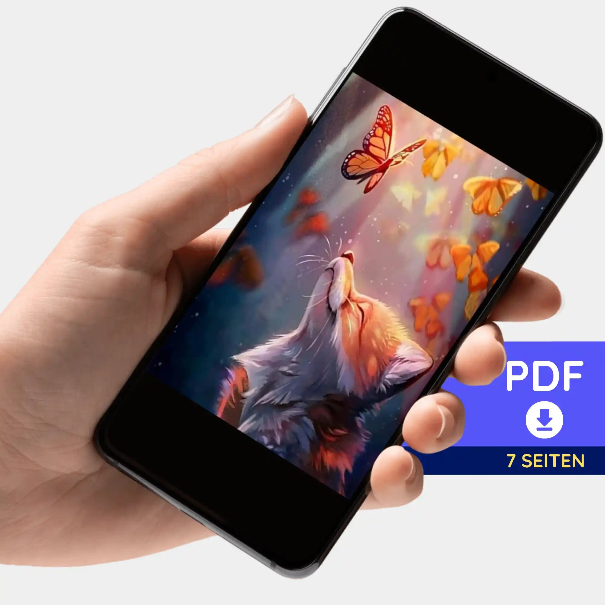 Digitale Bildmappe - Süßer Fuchs im Laubwald