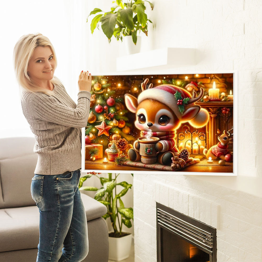 Diamond Painting 7 Tage Special - Teestunde im Weihnachtshaus