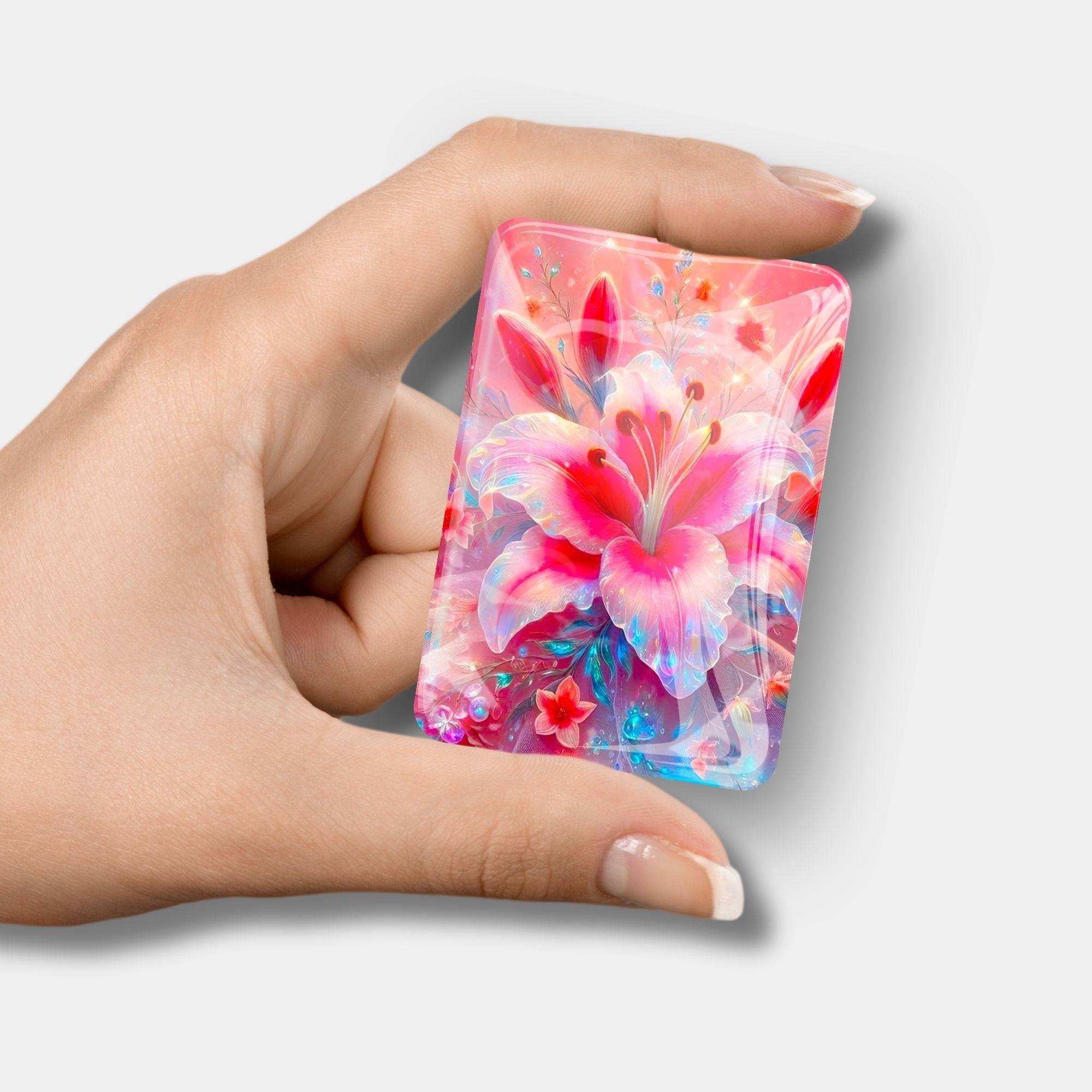 Cover Minder - Zarte Lilie in rosé
