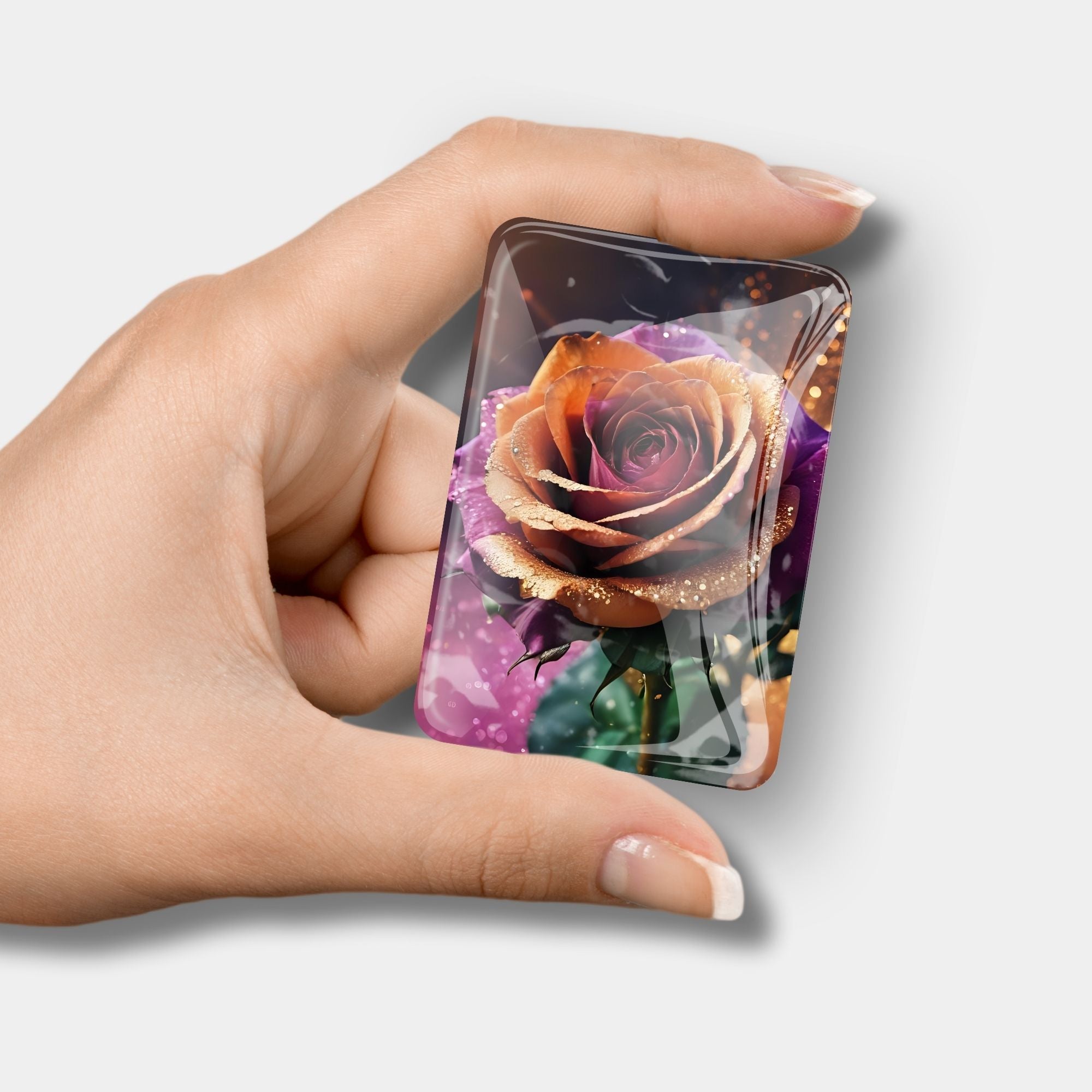 Cover Minder - Colorful Rose