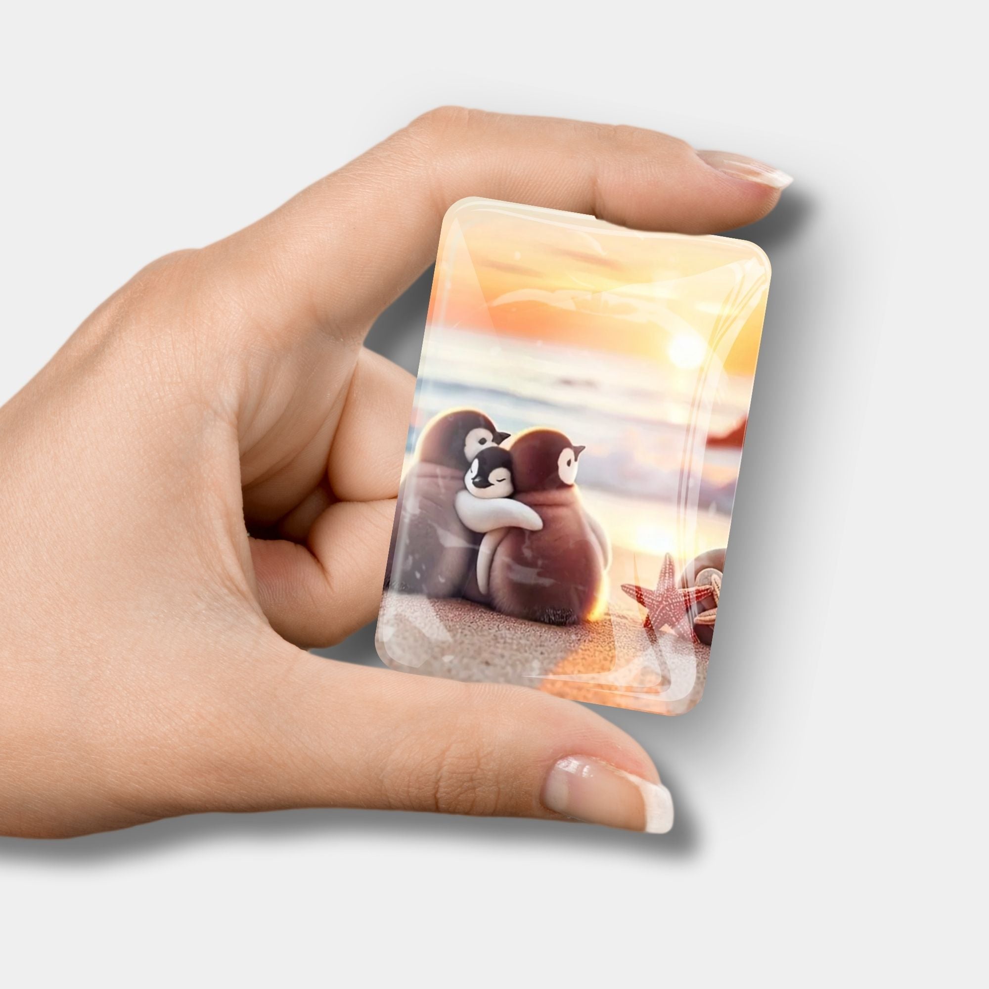 Cover Minder - Happy Family am Strand