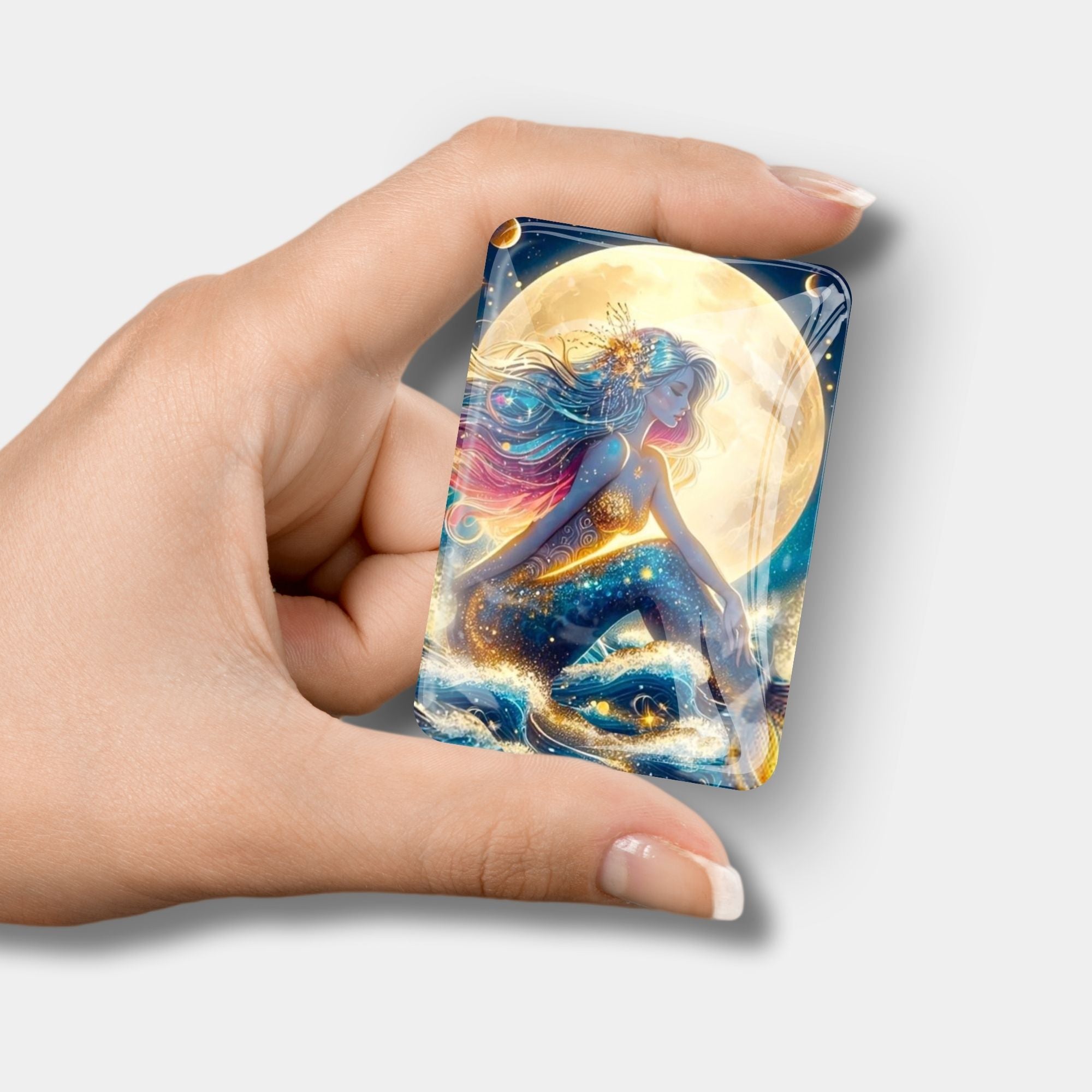 Cover Minder - Meerjungfrau im Sternenhimmel