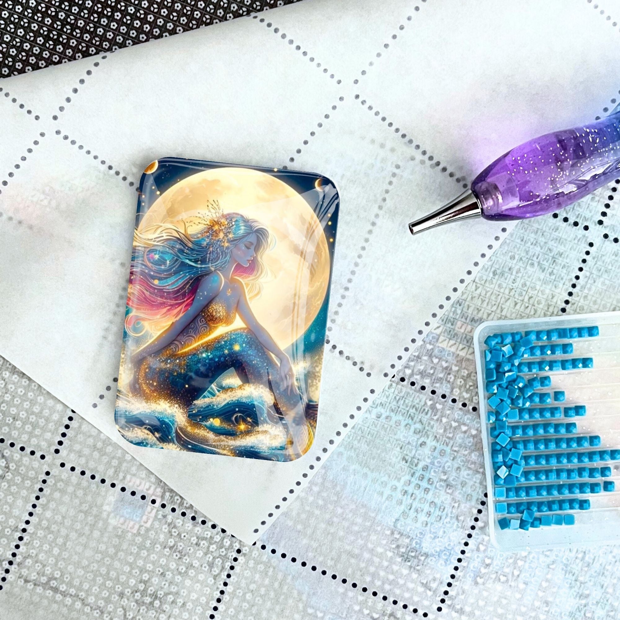 Cover Minder - Meerjungfrau im Sternenhimmel