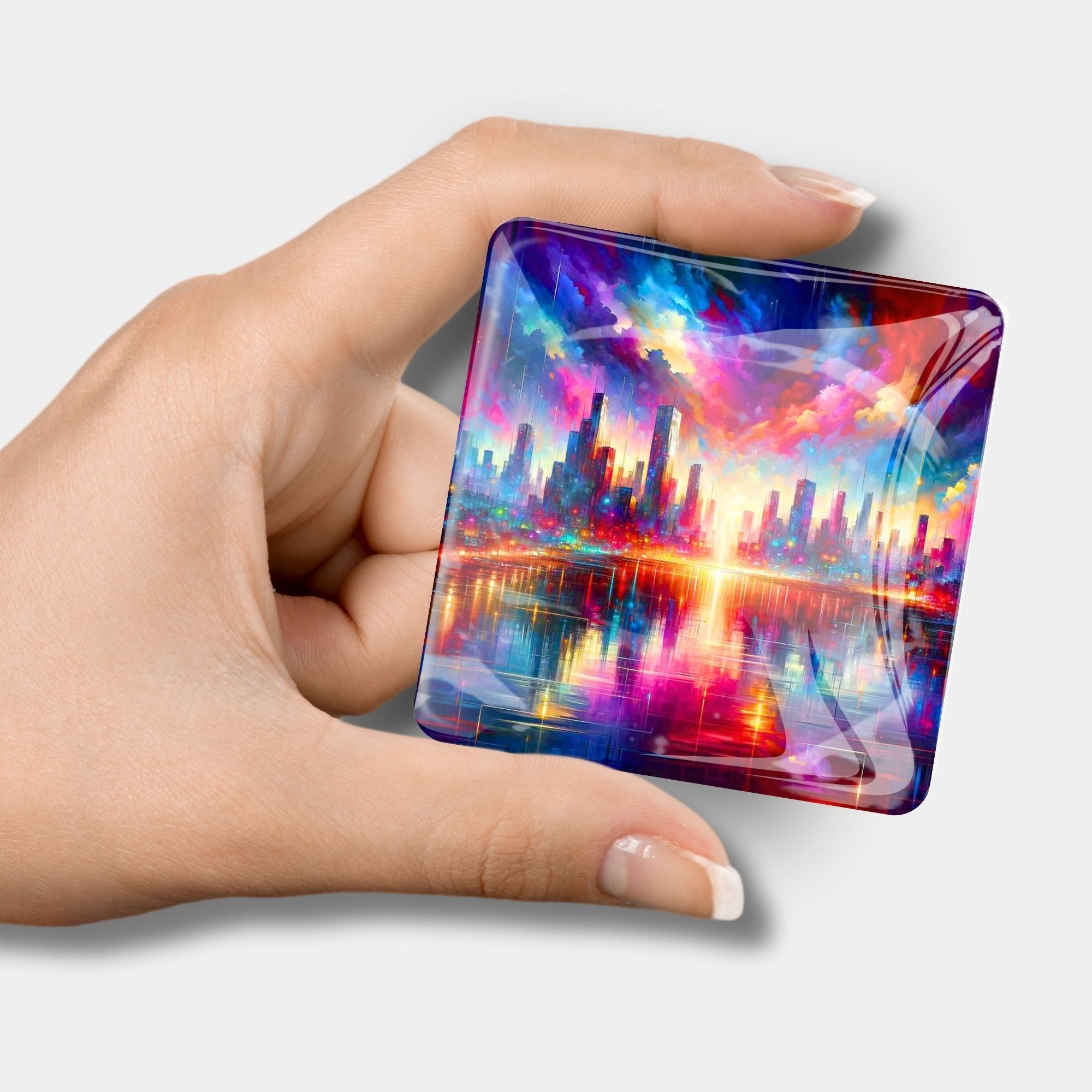Cover Minder - Abstrakte Skyline "Limited Edition"