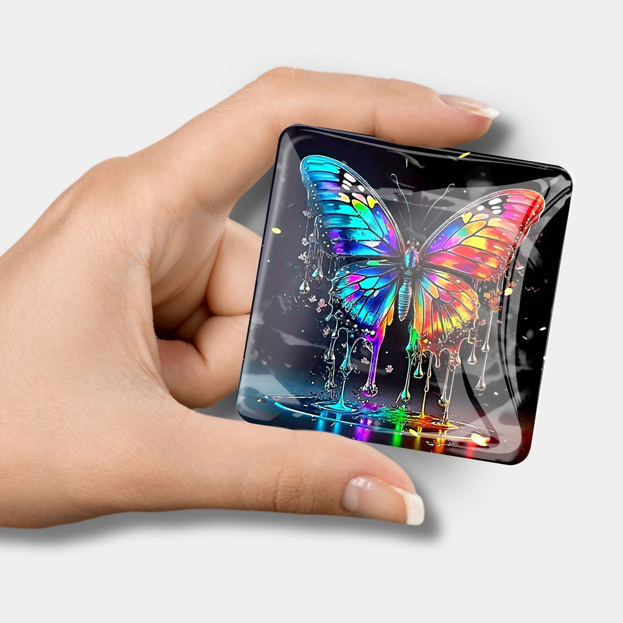 Cover Minder -Waterdrop butterfly