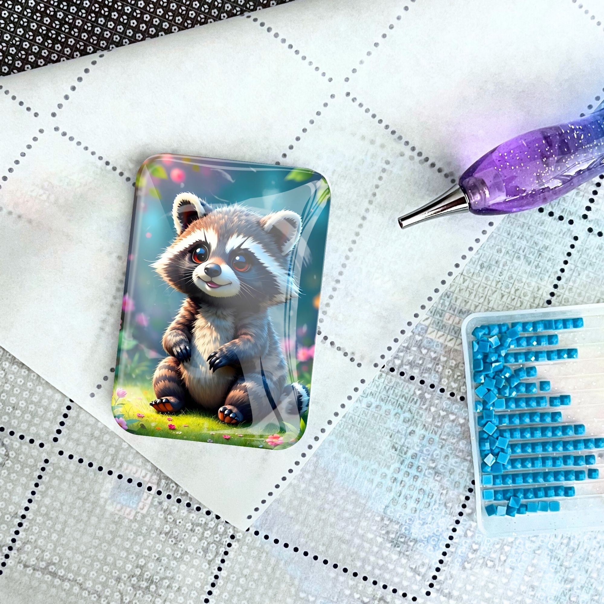 Cover Minder - Waschbär Brownie