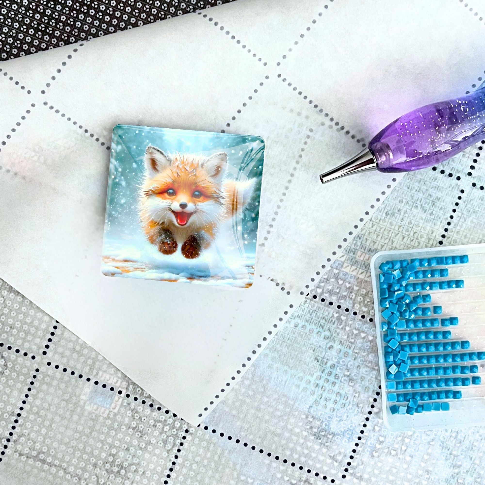 Cover Minder - Kleiner Fuchs im Winterwald