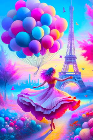 Diamond Painting - Verträumtes Paris