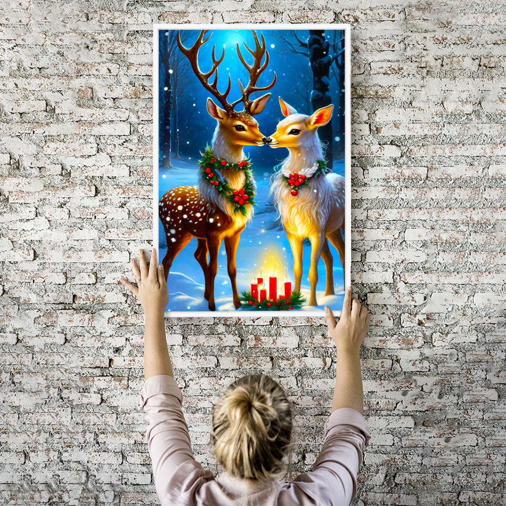 Diamond Painting 7 Tage Special - Weihnachten der Tiere