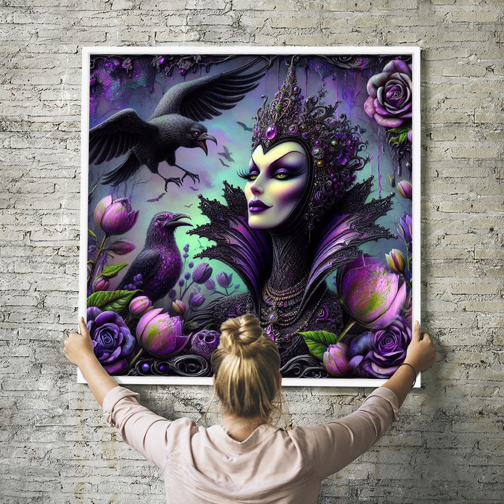 Diamond Painting 7 Tage Special - Purple Witch