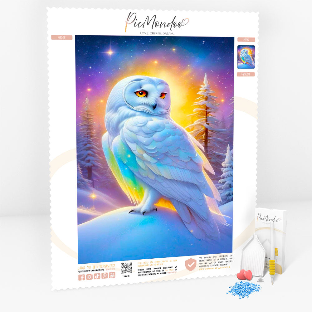 Diamond Painting 7 Tage Special - Wintereule