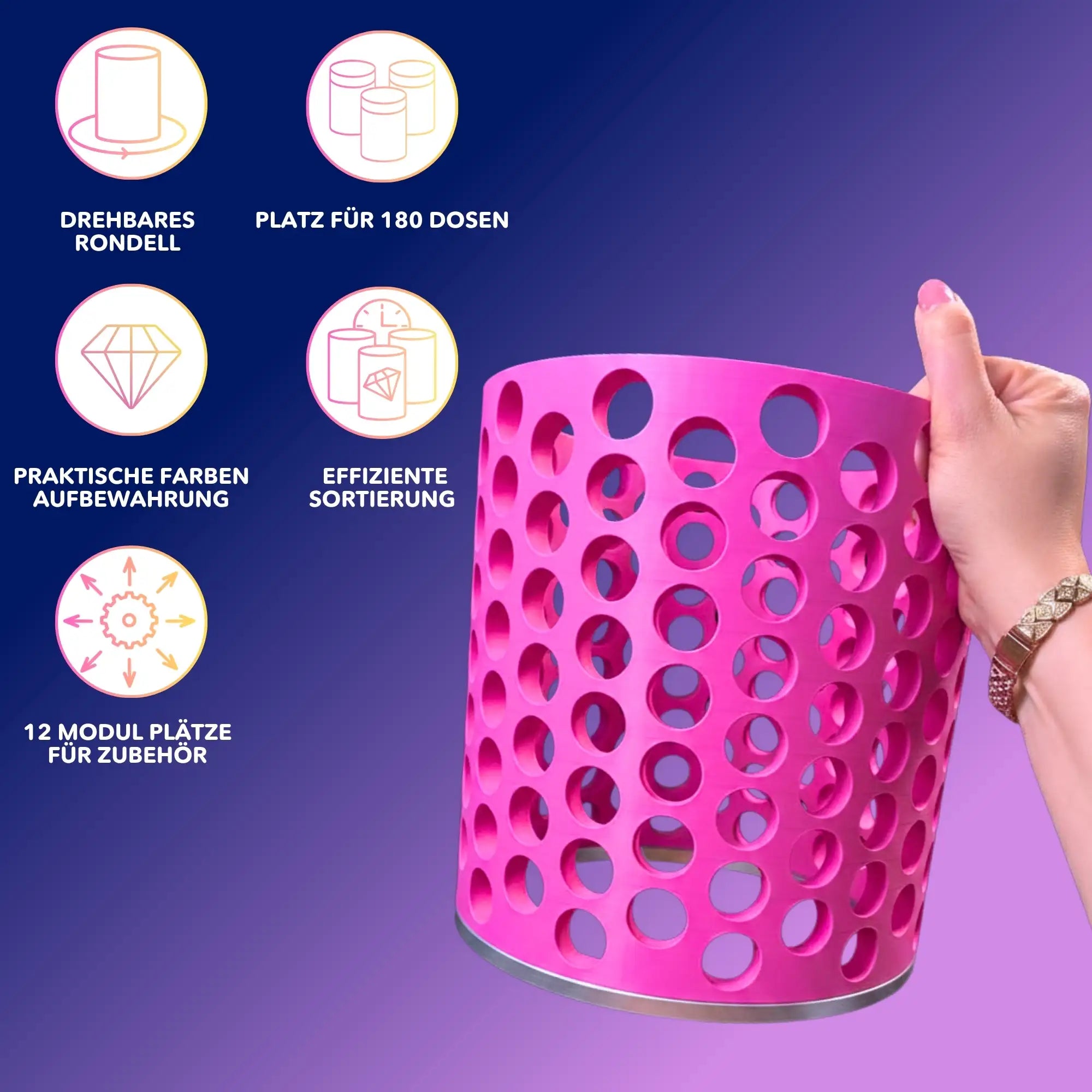3D Magic Dosenrondell 180er