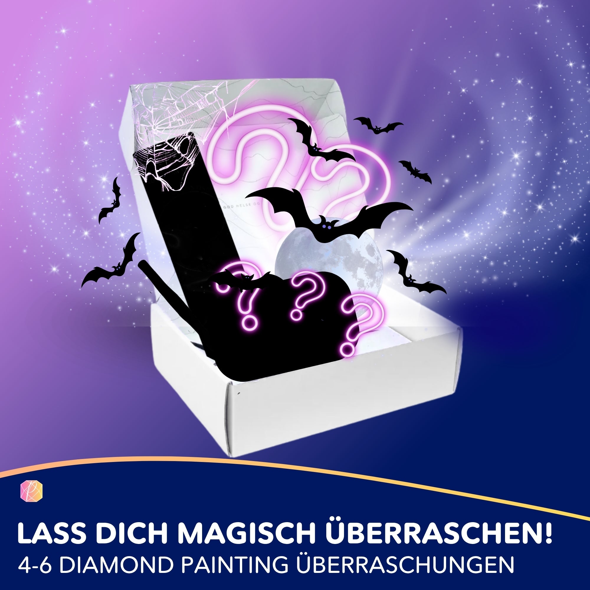 Diamond Painting Mystery-Box "Halloween" (#2)