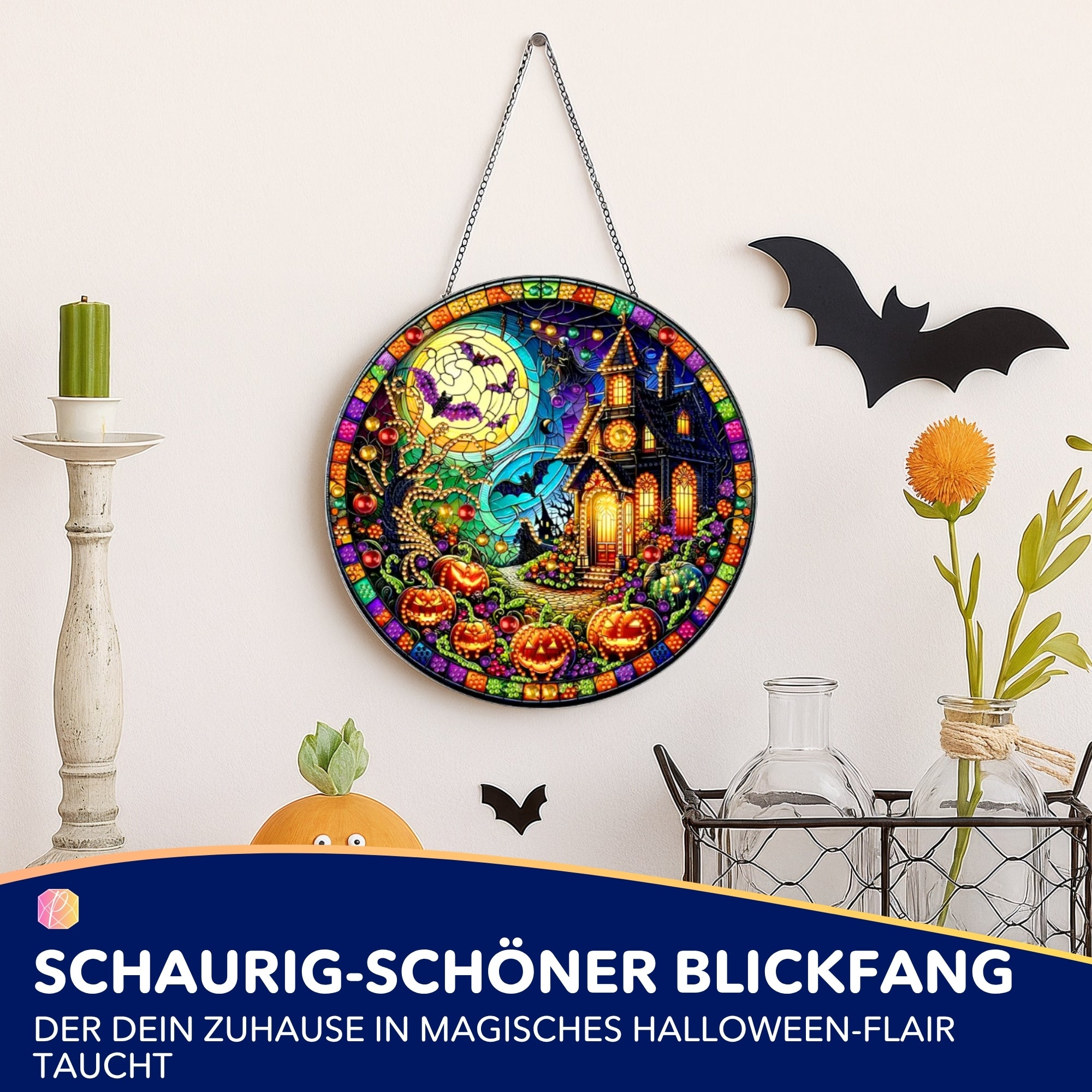 Diamond Painting XL Aufhänger - Halloween