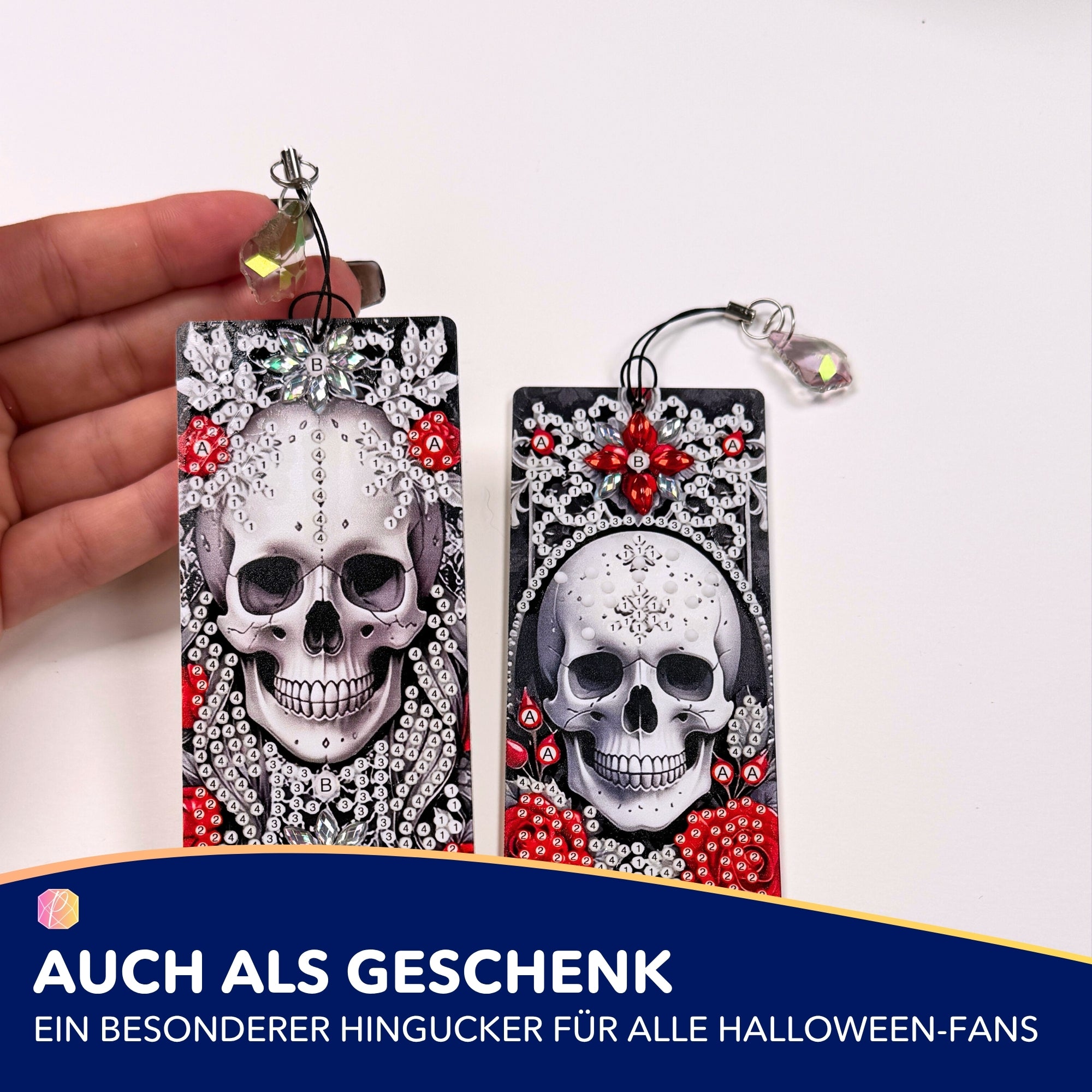 Diamond Painting Lesezeichen "Halloween"