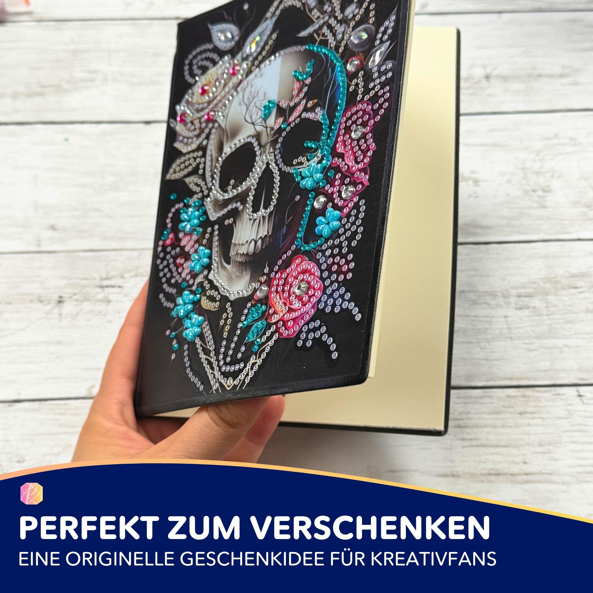 Diamond Painting Notizbuch - Halloween