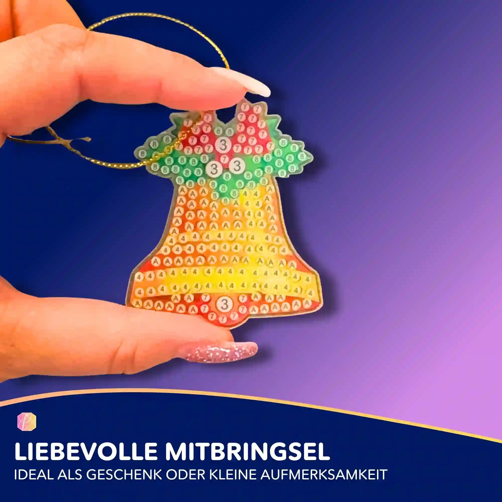 Diamond Painting - Kleine Weihnachtsanhänger