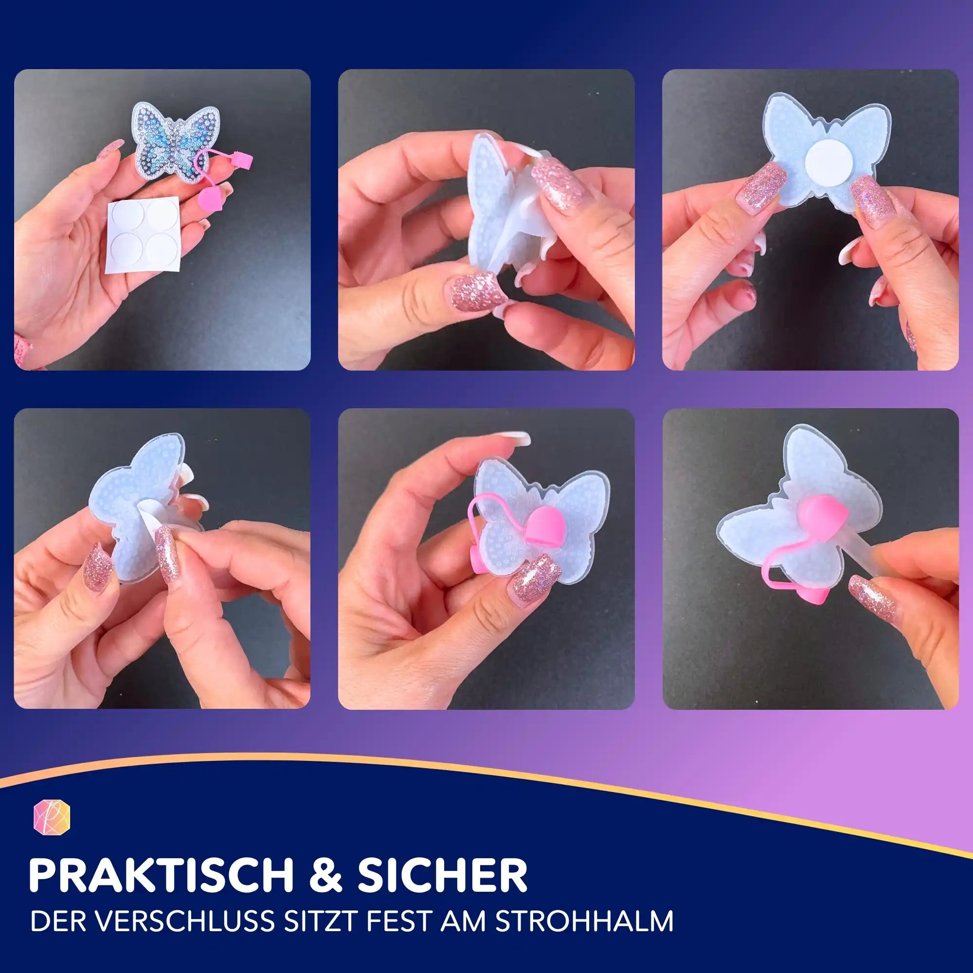 Diamond Painting Verschlüsse für Trinkbecher