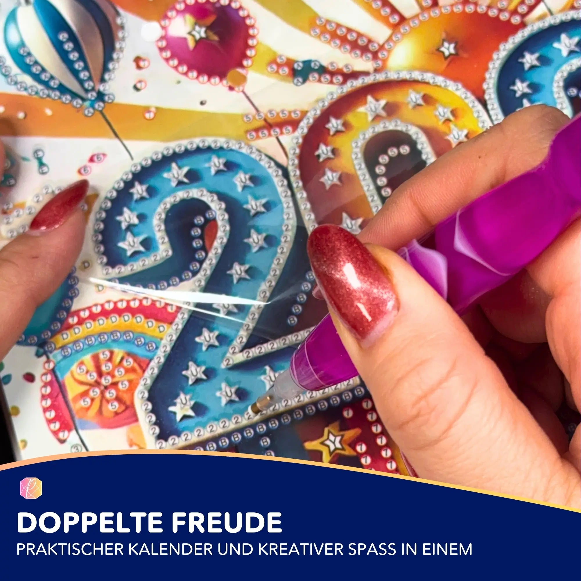 Diamond Painting Kalender 2026