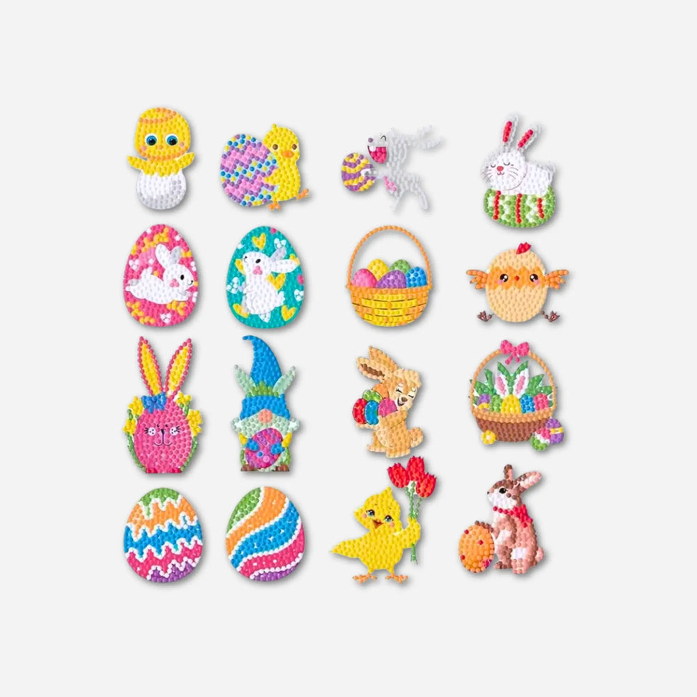 Diamond Painting Sticker - Ostern