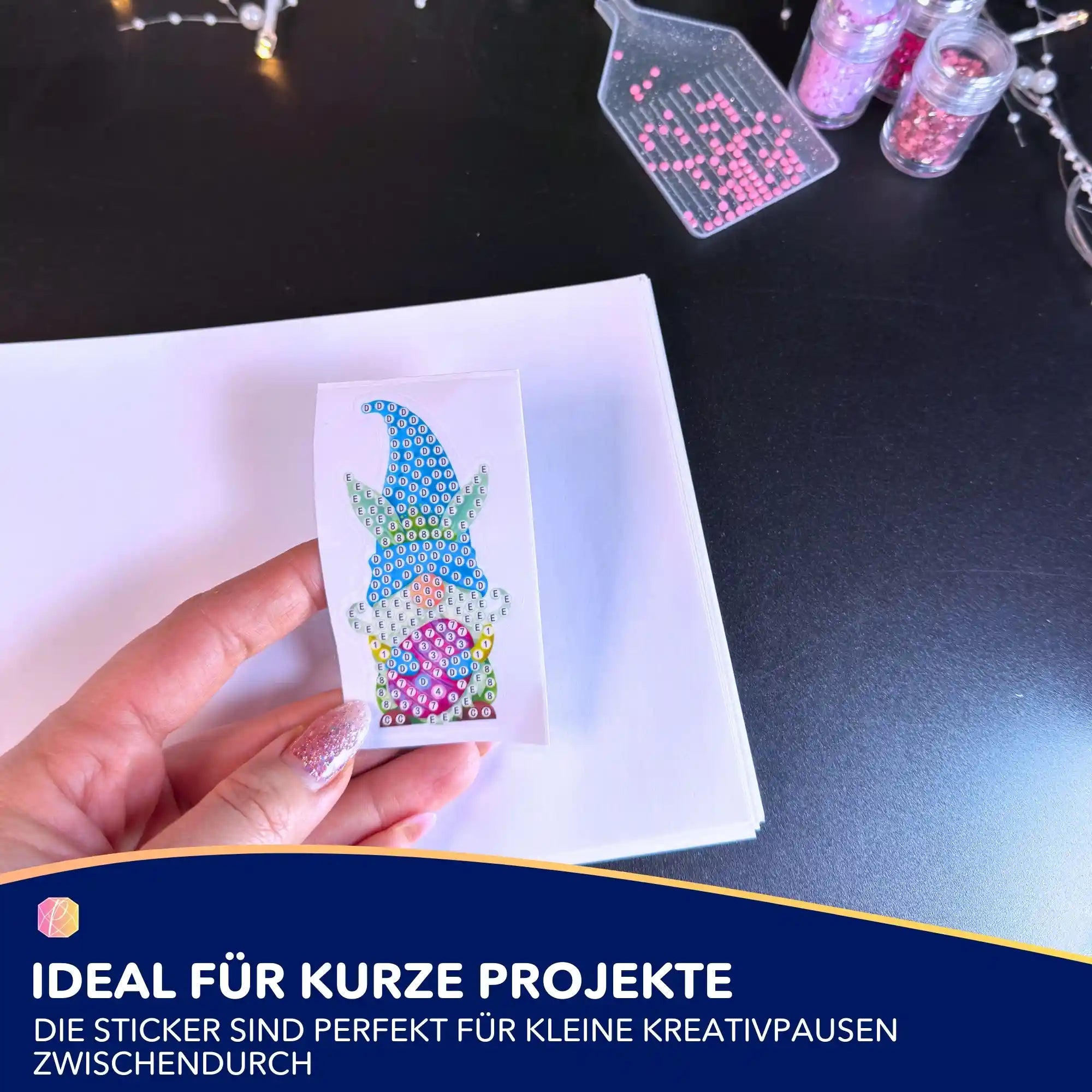 Diamond Painting Sticker - Ostern