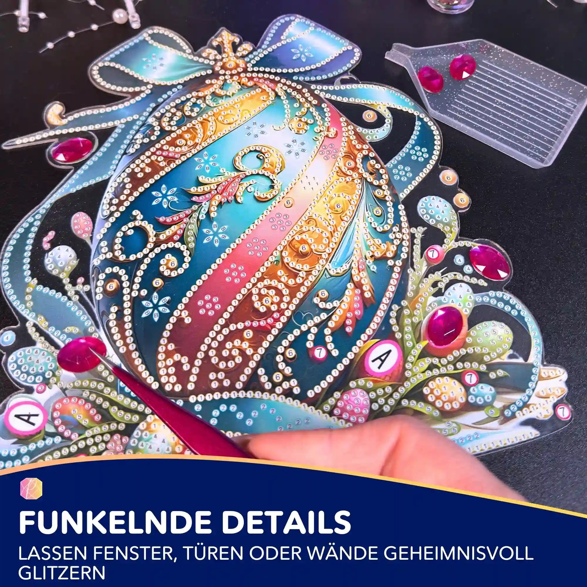 Diamond Painting Aufsteller - Osterei