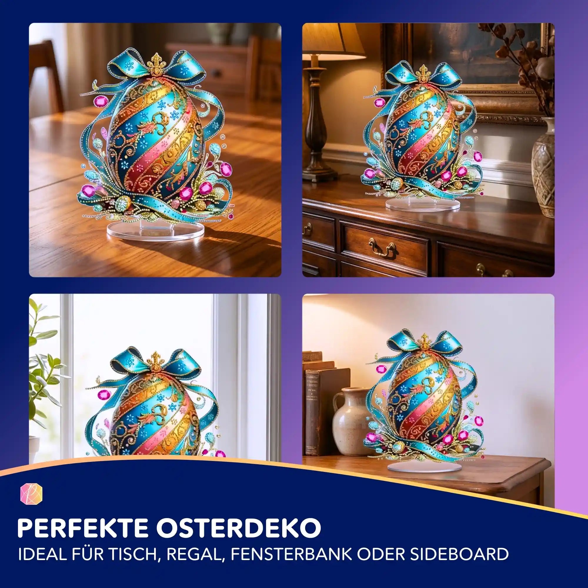 Diamond Painting Aufsteller - Osterei